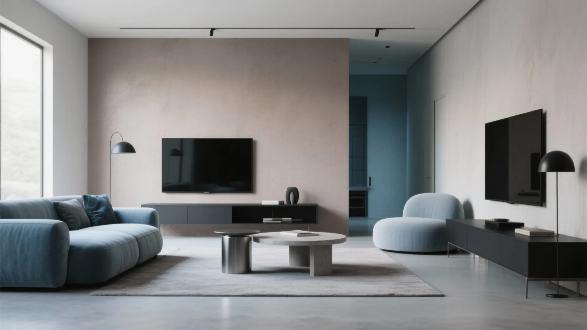 Cool taupe for modern minimalism