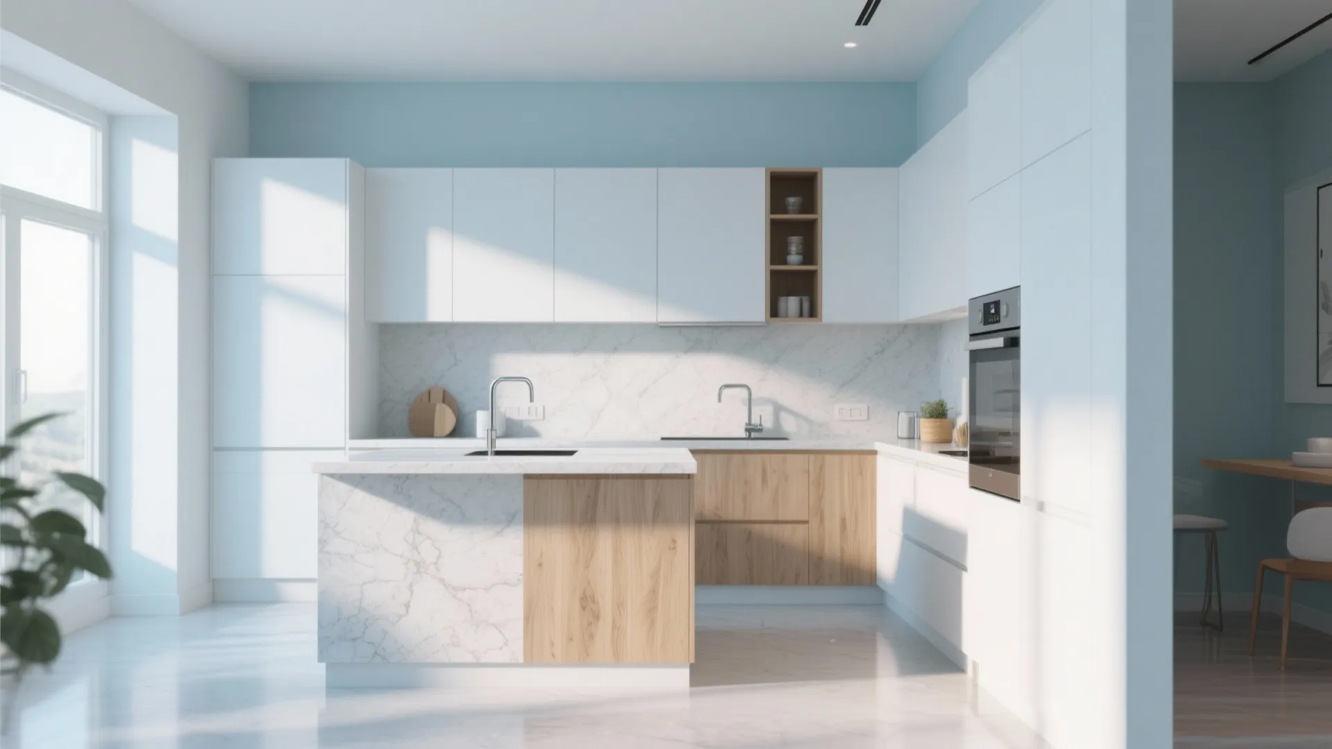 3. Cool White to Amplify Natural Light