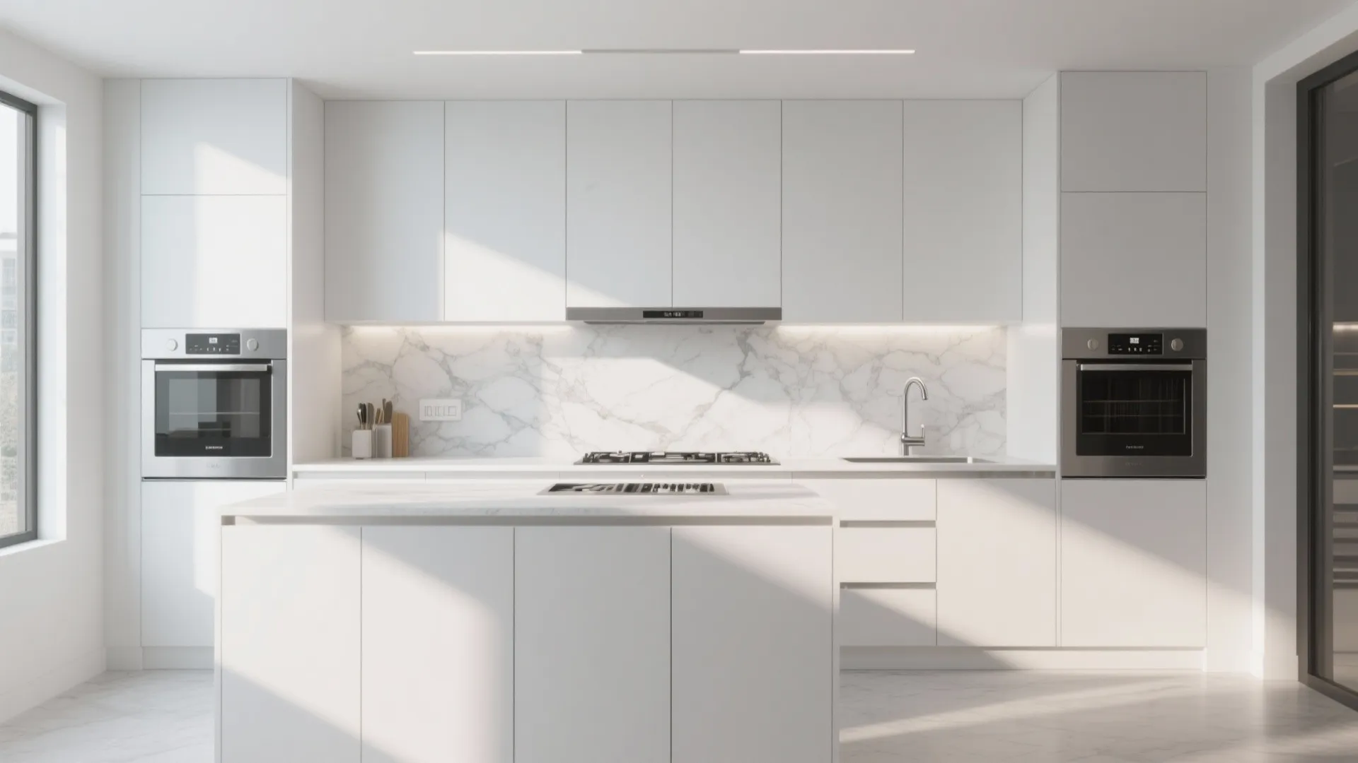 1. Classic Cool White (Clean, Crisp, Minimal)