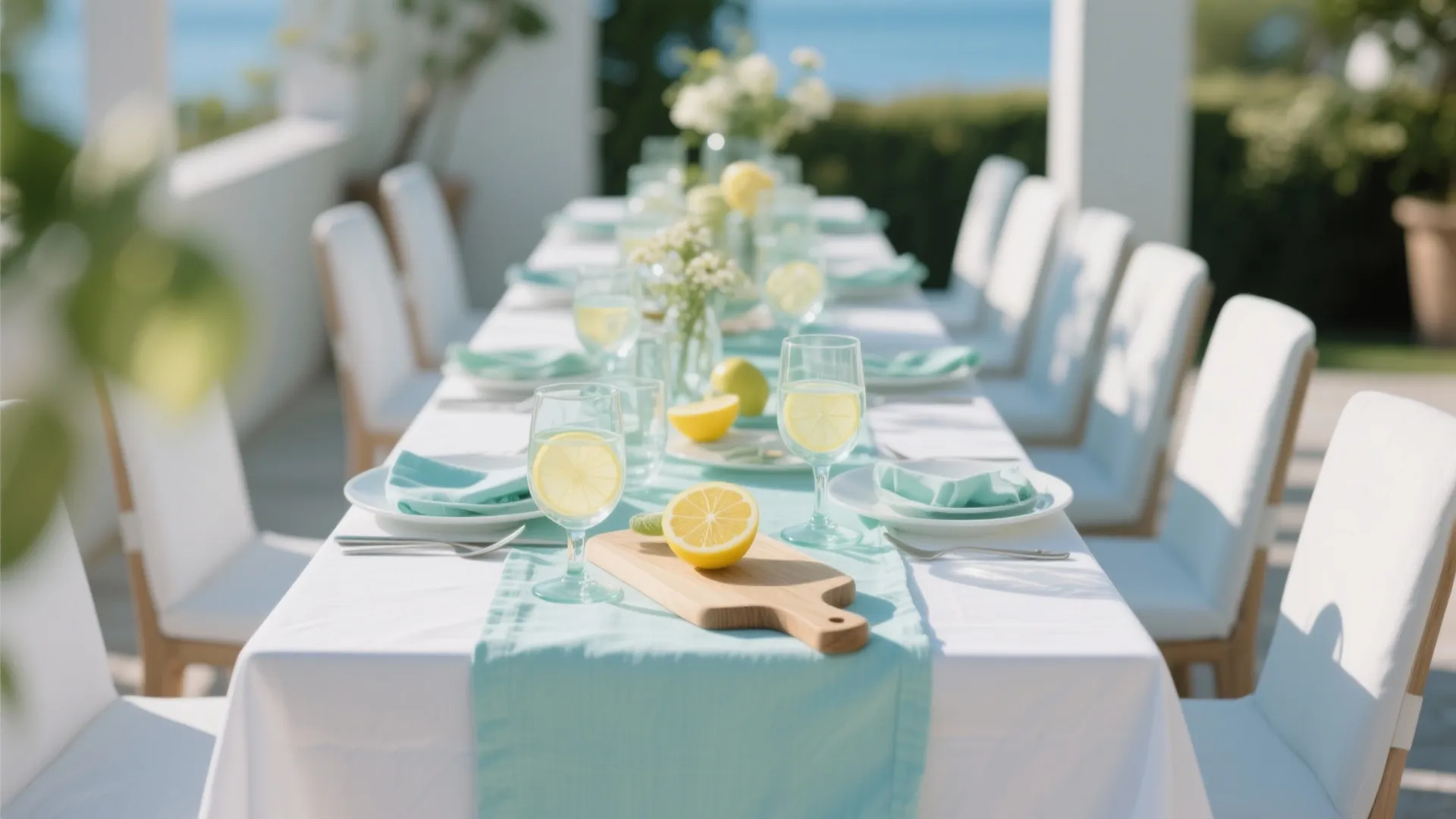 3. Cooling Palette + Citrus Glassware