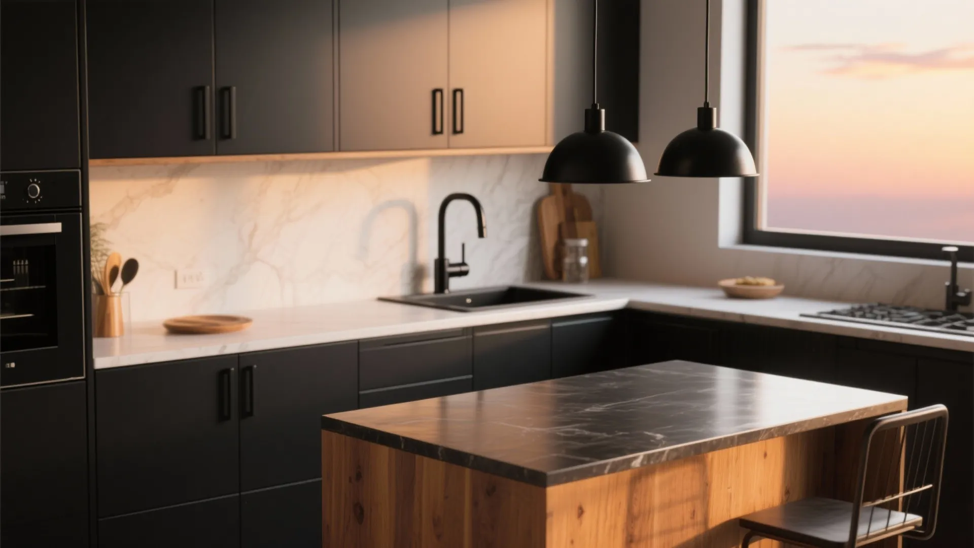 4. Coordinate hardware and lighting for cohesion