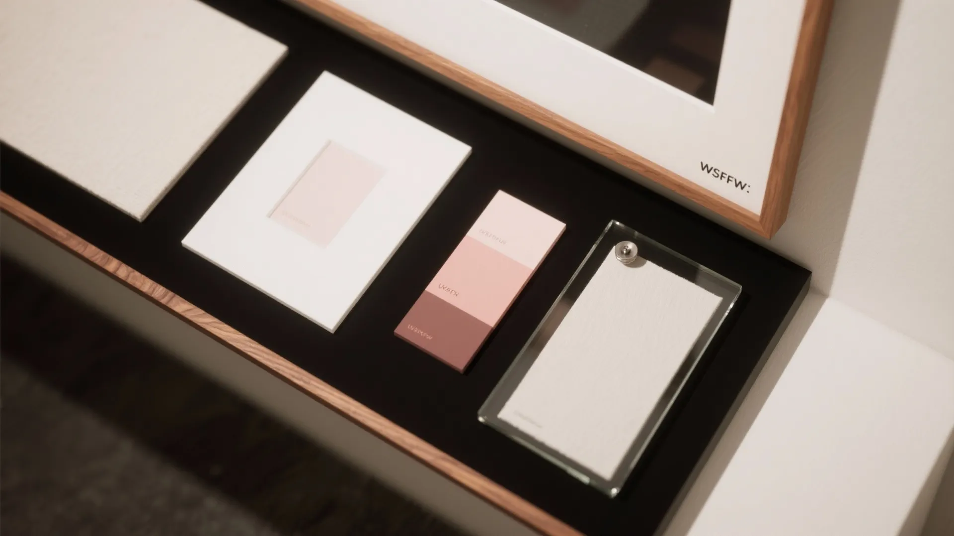 Color-Coordinated Frames and Mats for Visual Harmony