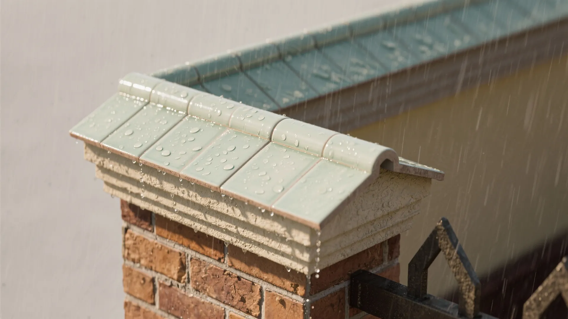 Monsoon-Ready Coping and Drip Edges