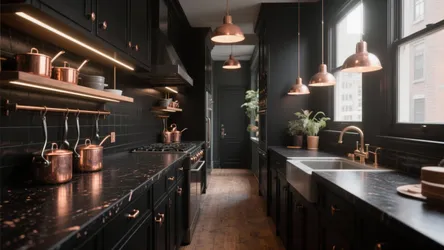 Copper and Black Kitchen: 5 Bold Ideas
