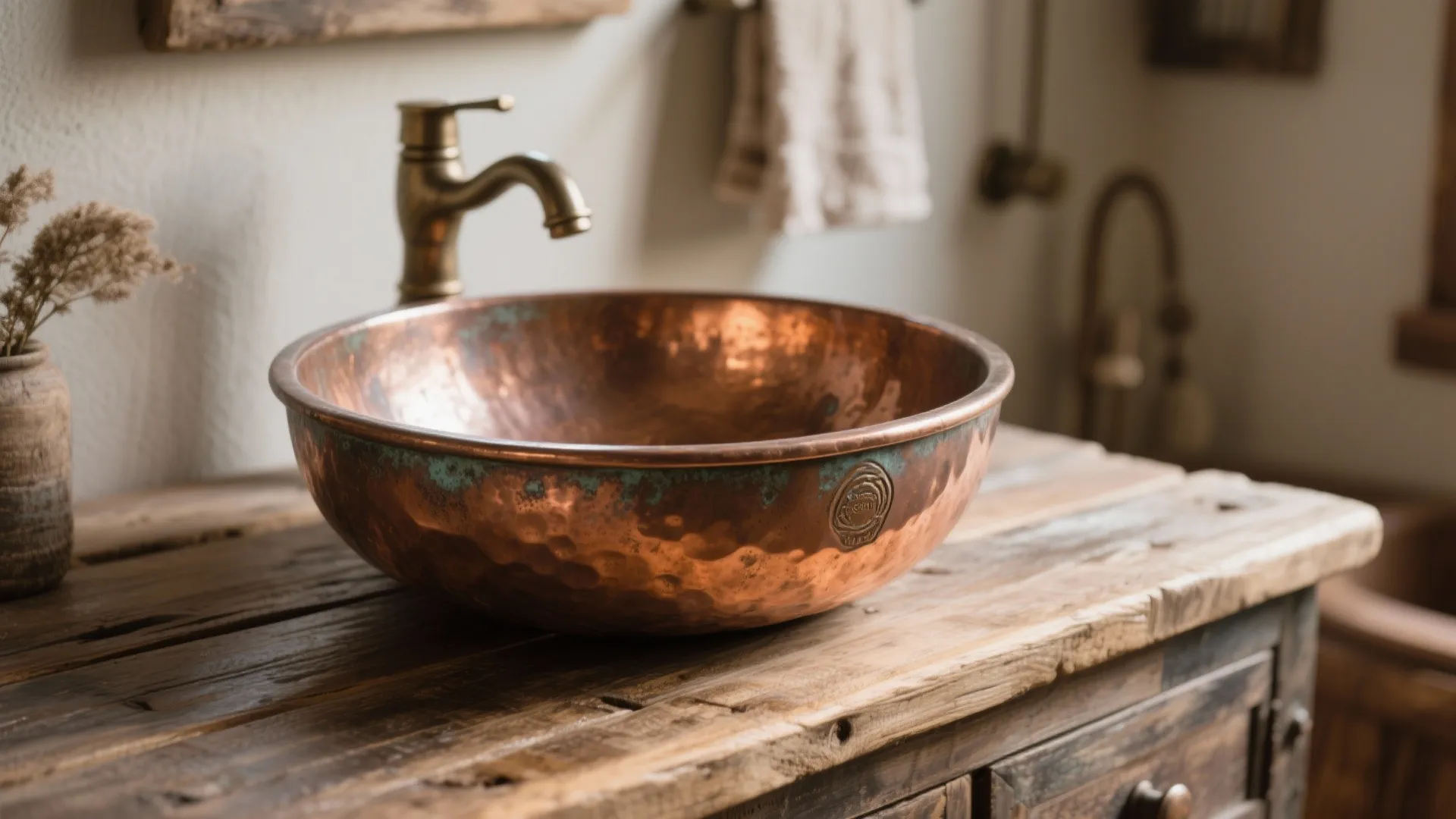 5. Copper Bowl Sink