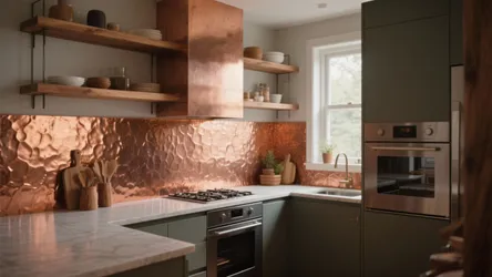 Copper Kitchen Backsplash Ideas: 5 Inspo