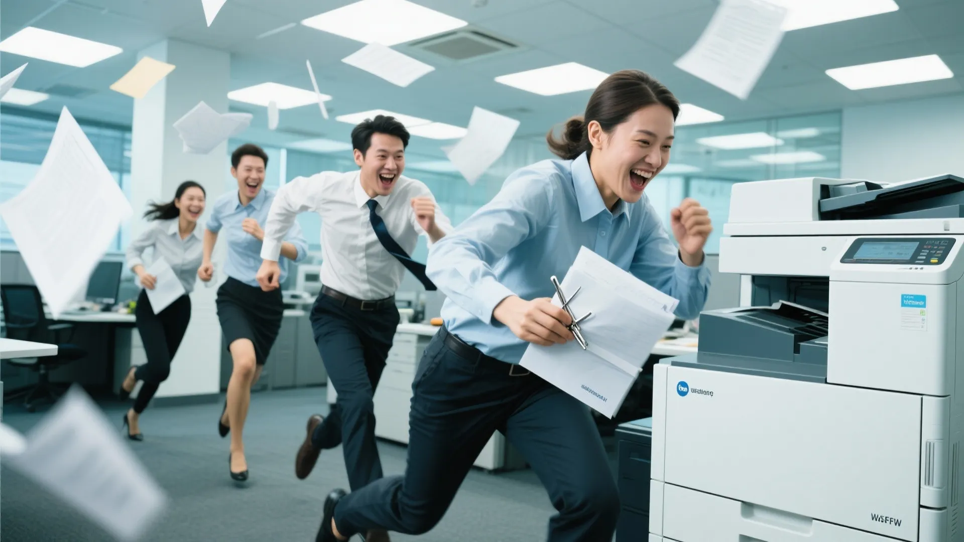 9. Copy Machine Sprint