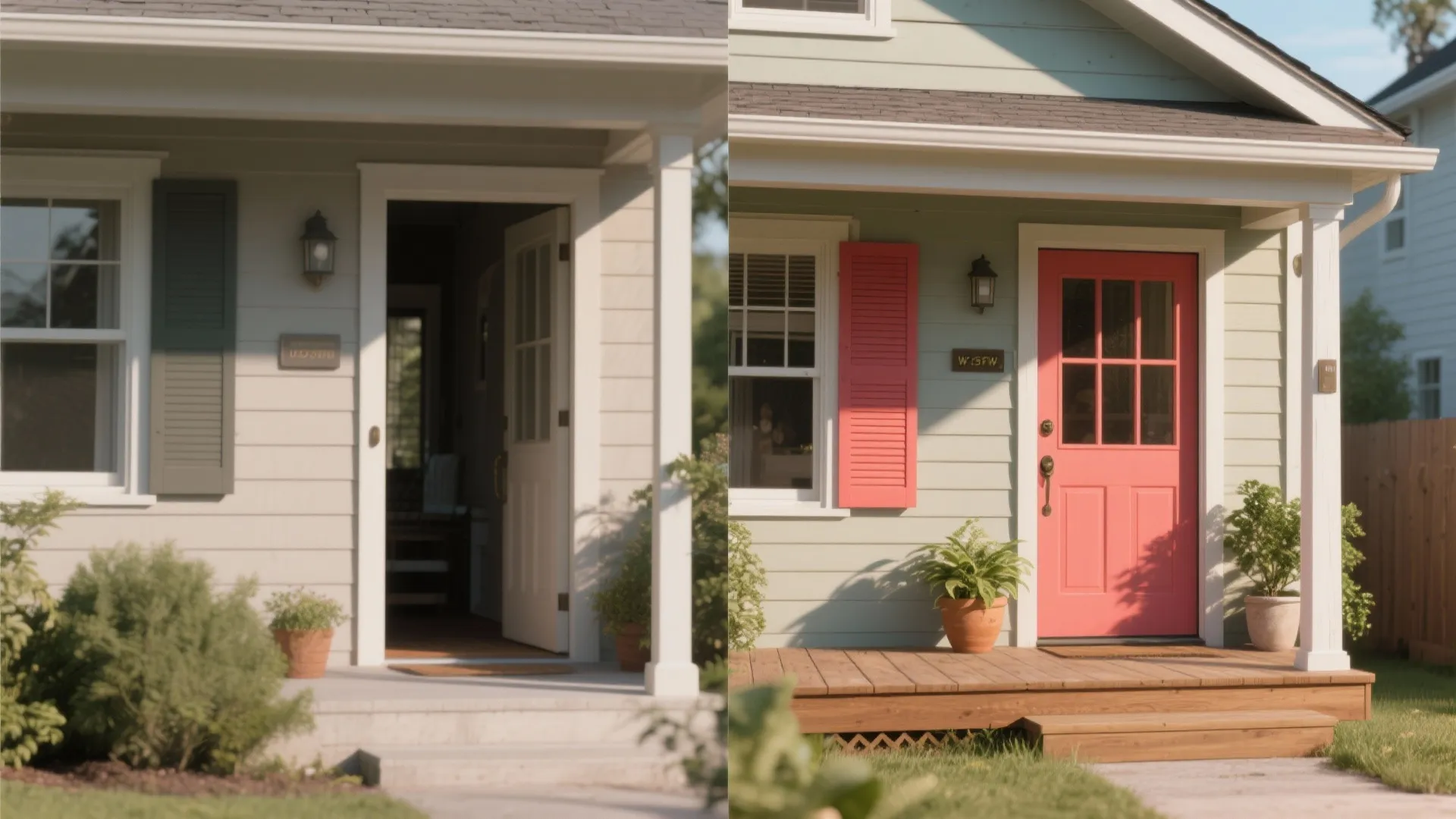 3. Coral-Red Accent to Soften Scale