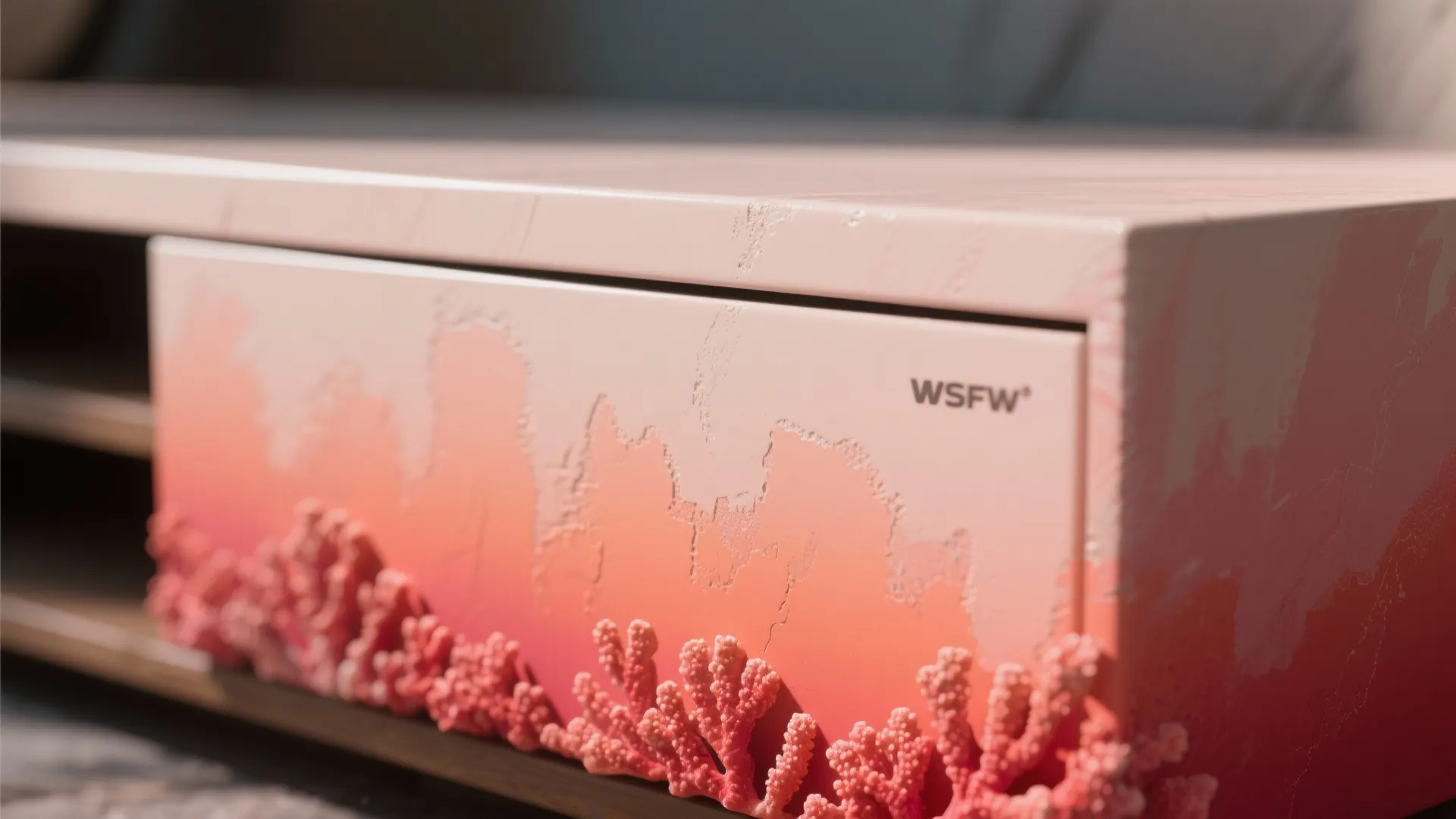 2. Coral Ombre for Depth