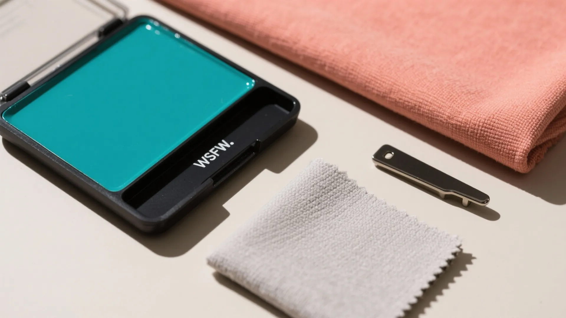 Coral + Teal + Soft Grey