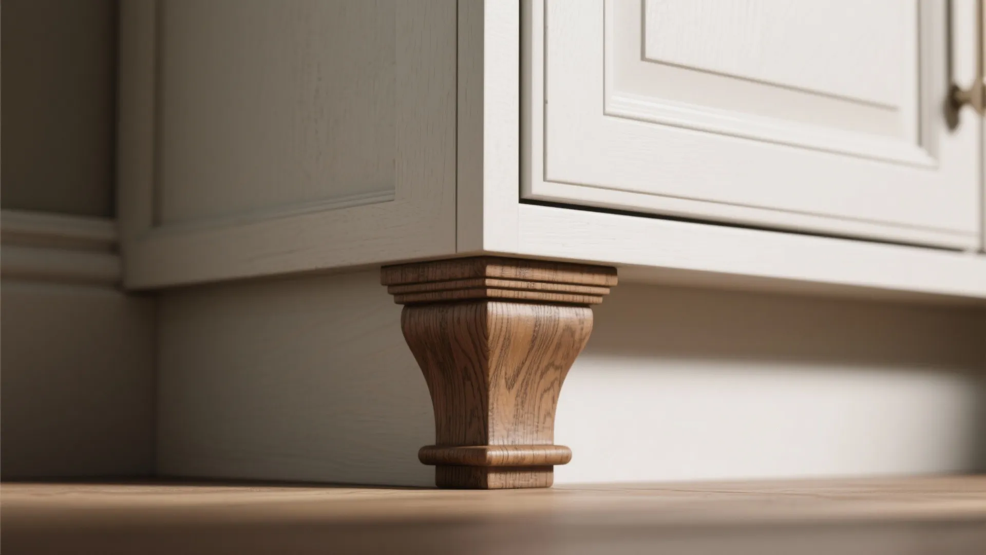 4. Decorative Corbels, Trim and Toe-Kick Detail