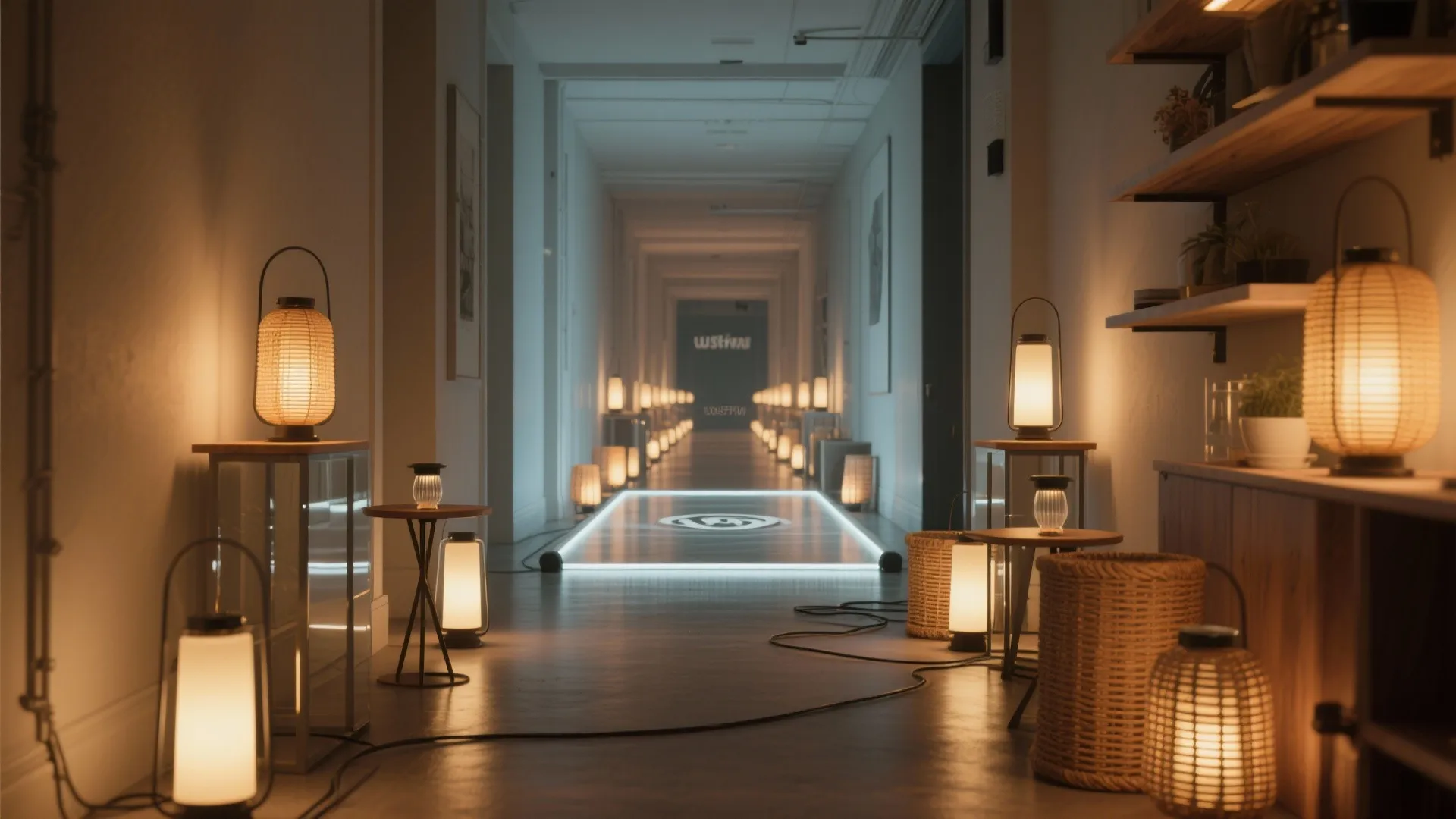 Portable lamps and cordless lanterns for flexible flow