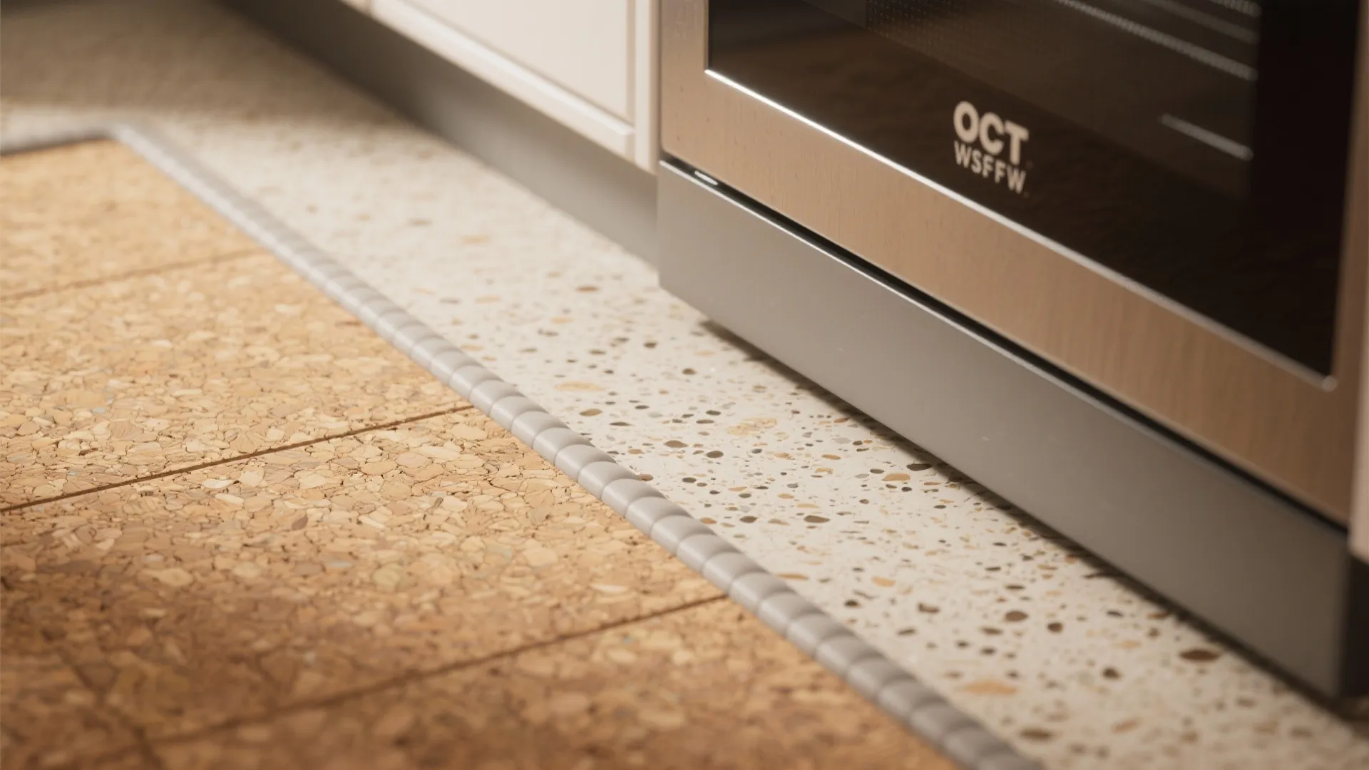 5. Soft underfoot options: cork or cushioned vinyl