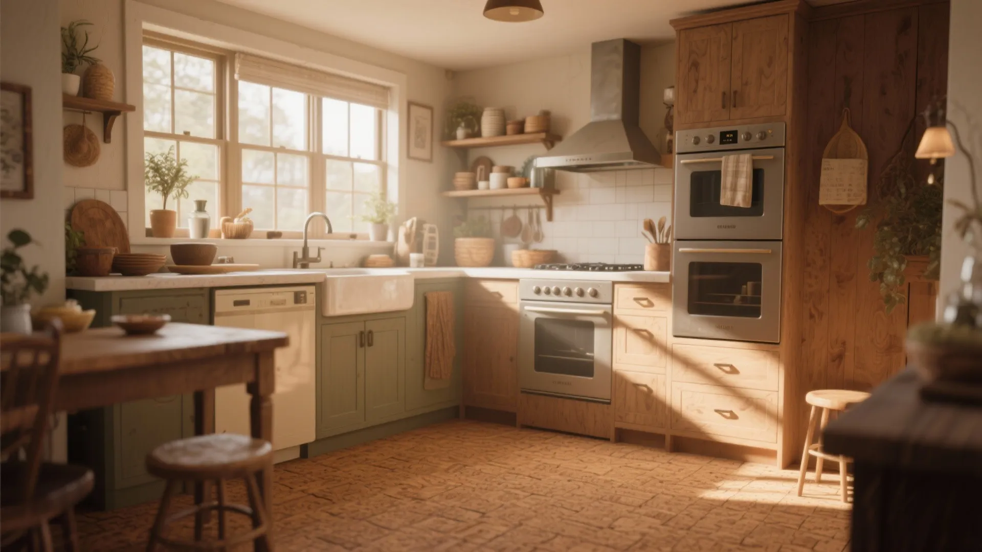 Tip 4: Warm Cork Flooring