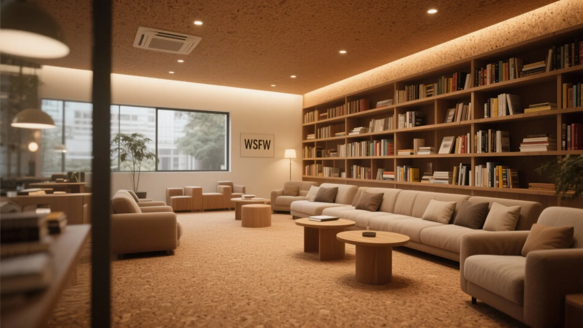 9. Cork Comfort Flooring