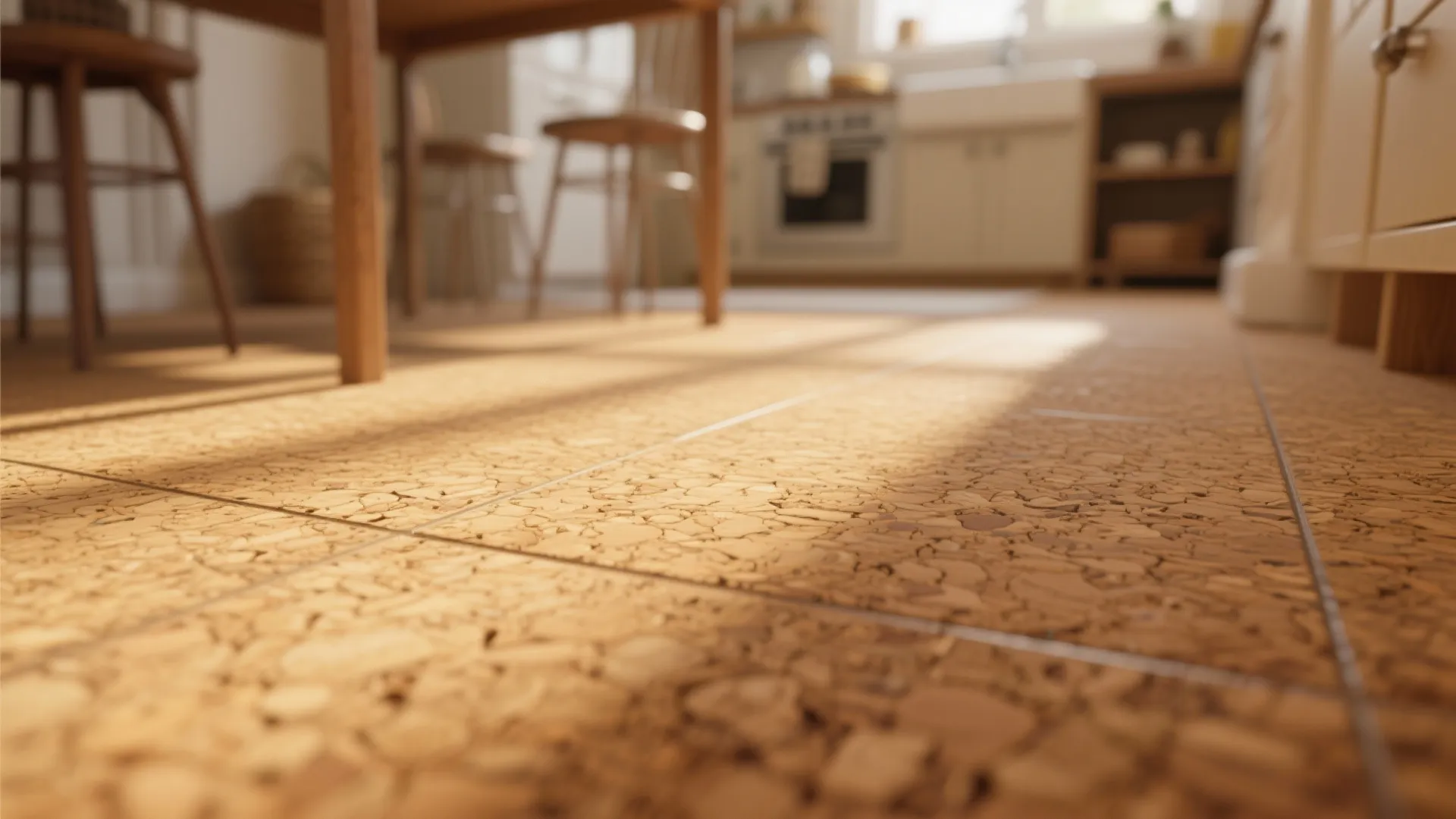 4. Cork Flooring