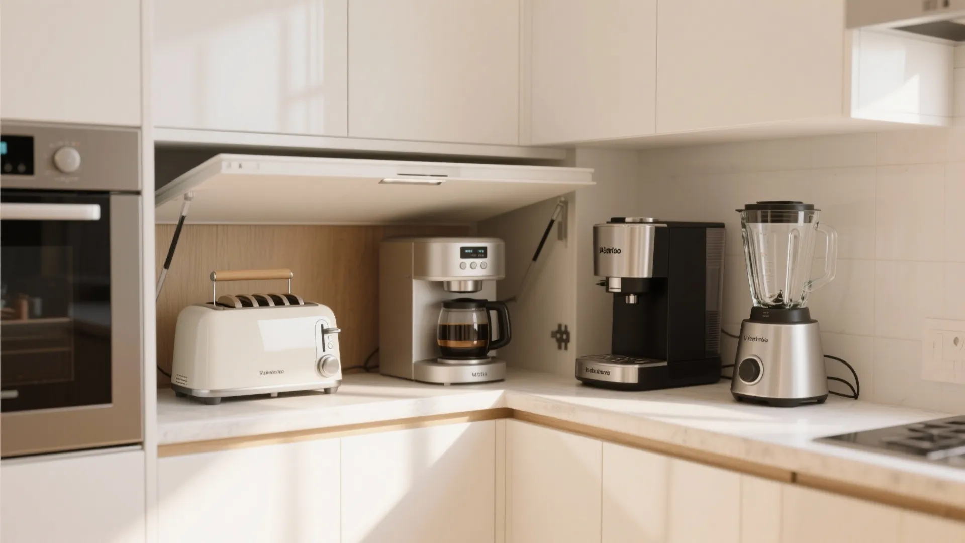 5. Appliance Garage in the Corner