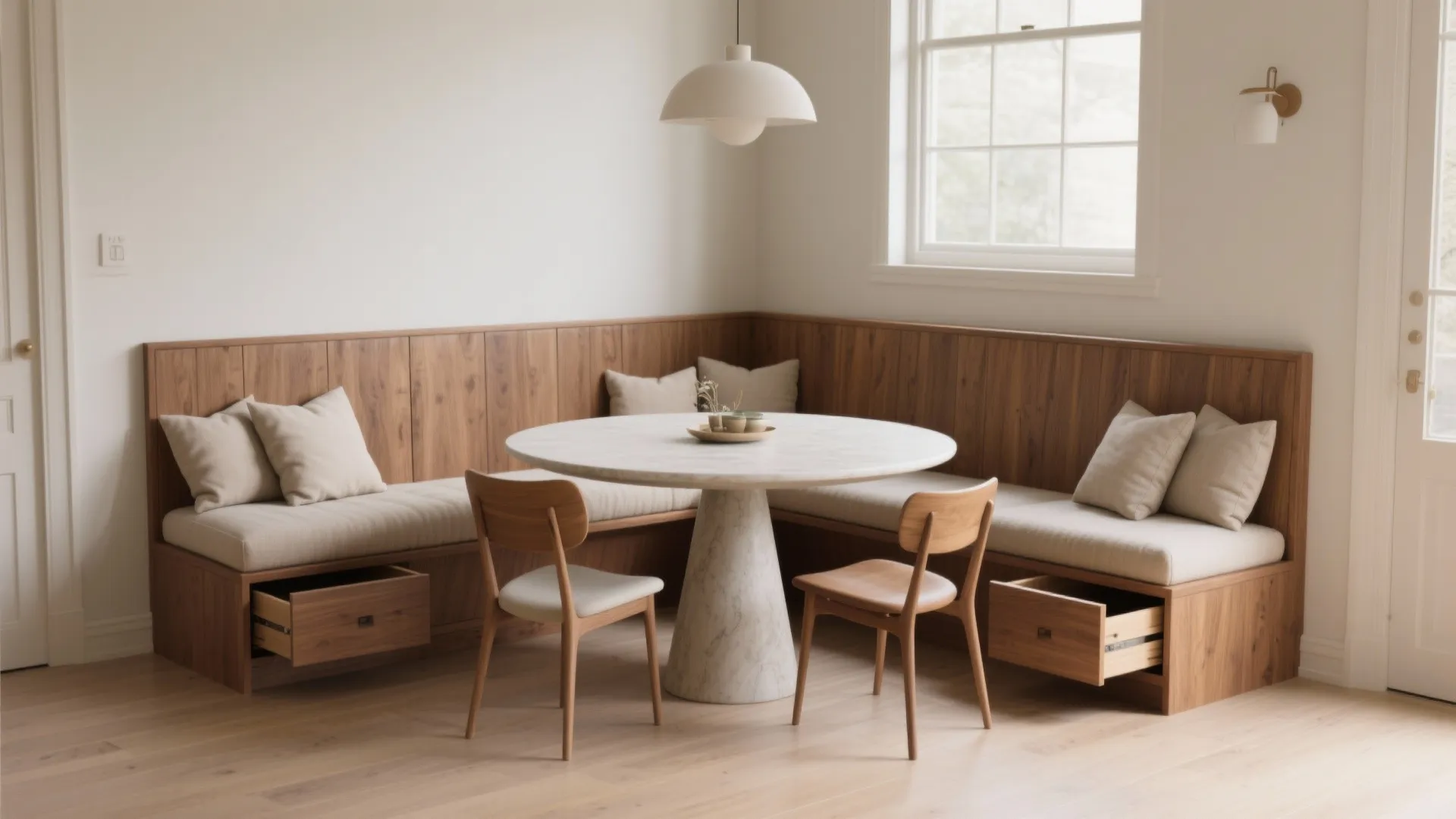 1. Embrace the corner banquette