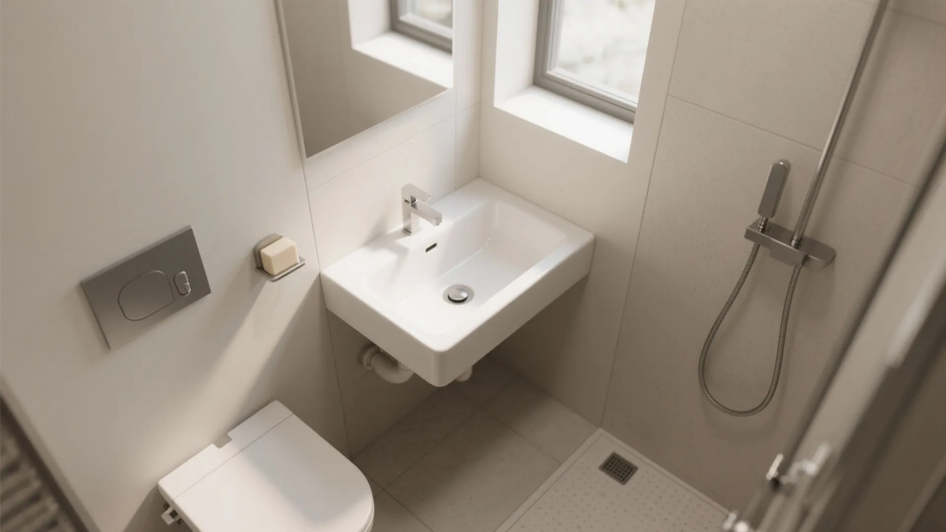 Corner basin to unlock circulation