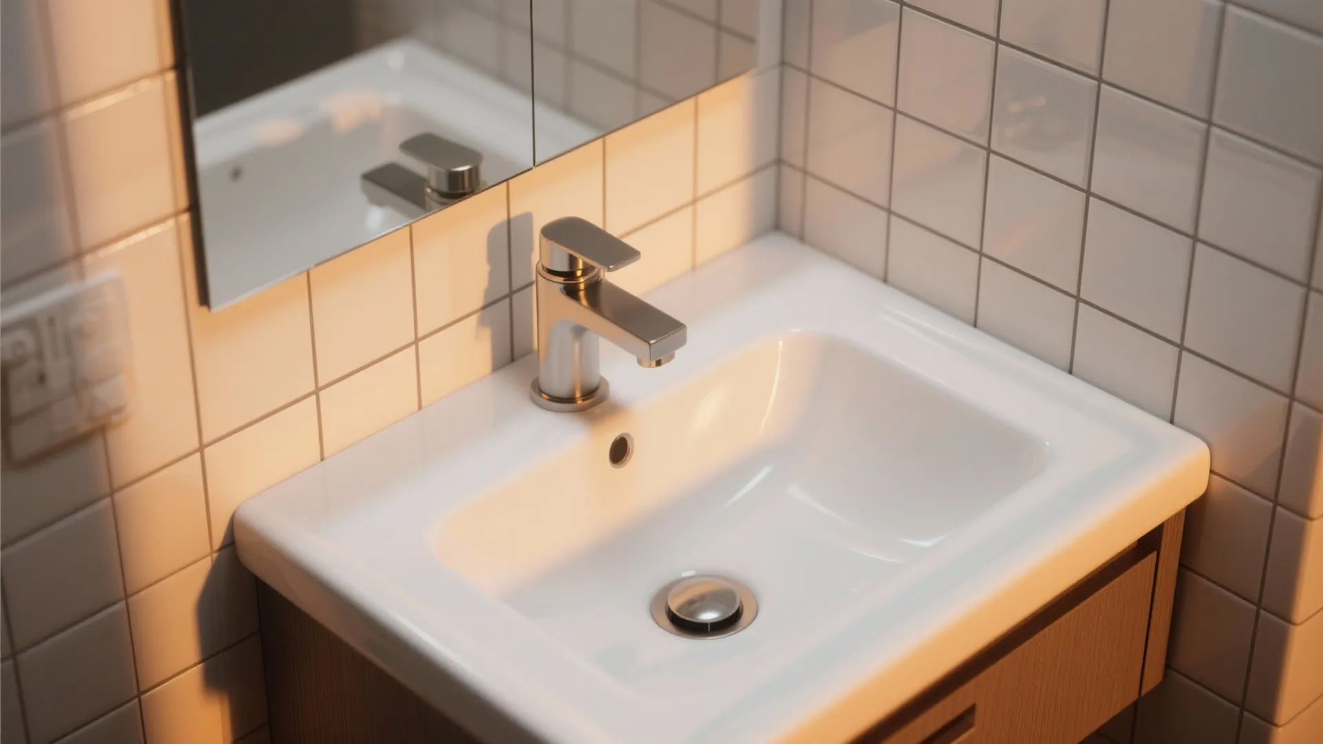 Corner sink to unlock dead space