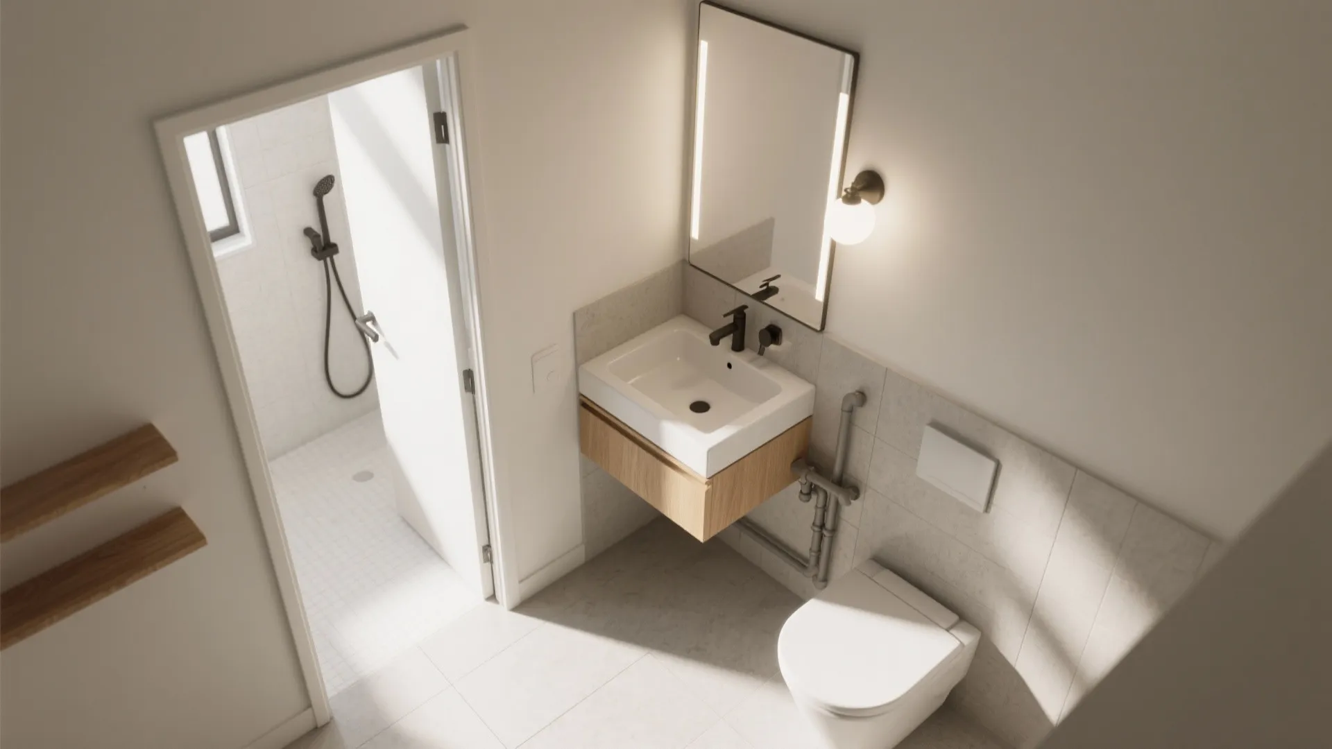 Corner Basins to Free Circulation