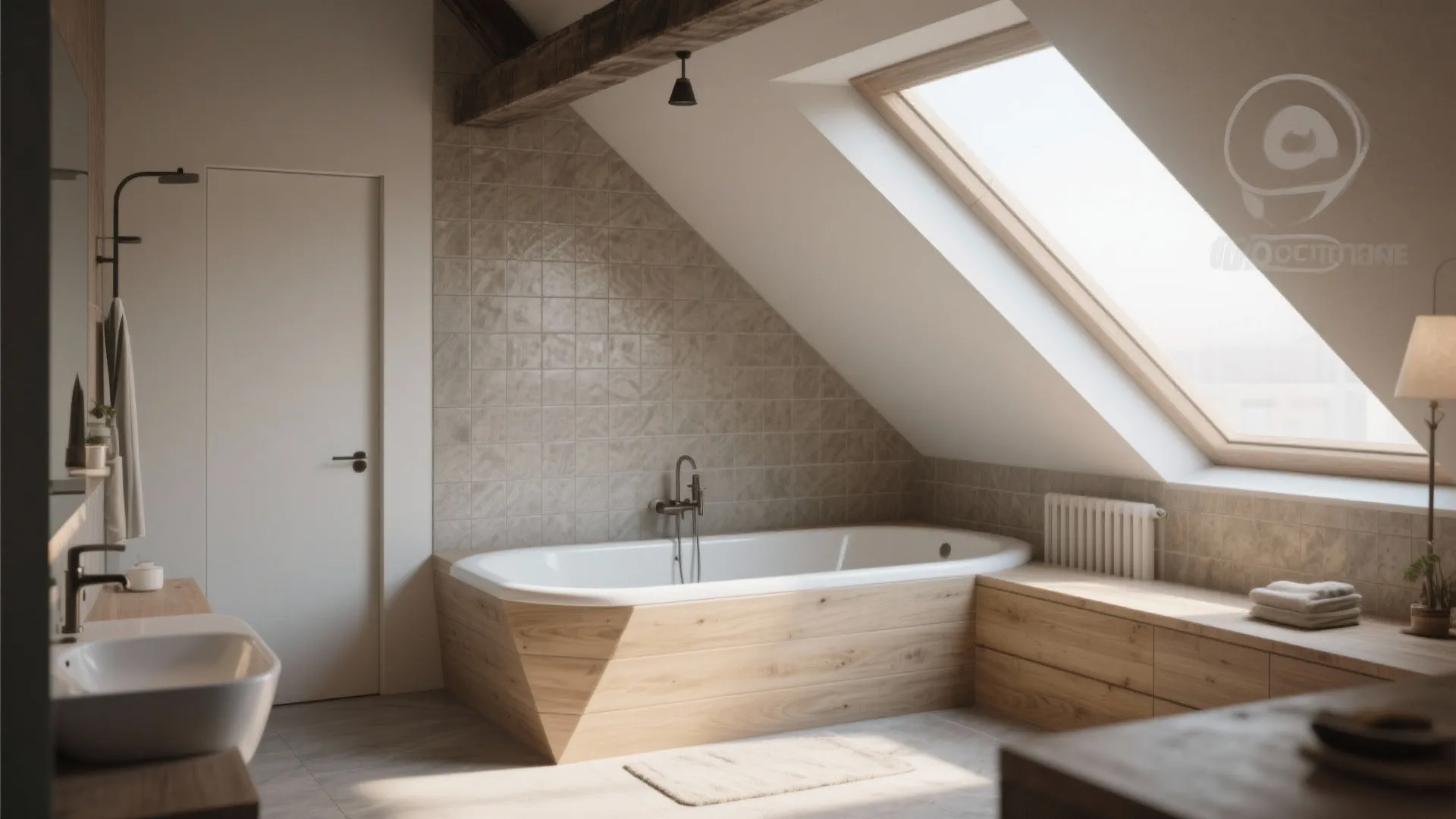 3. Corner Baths for Odd-Shaped Rooms