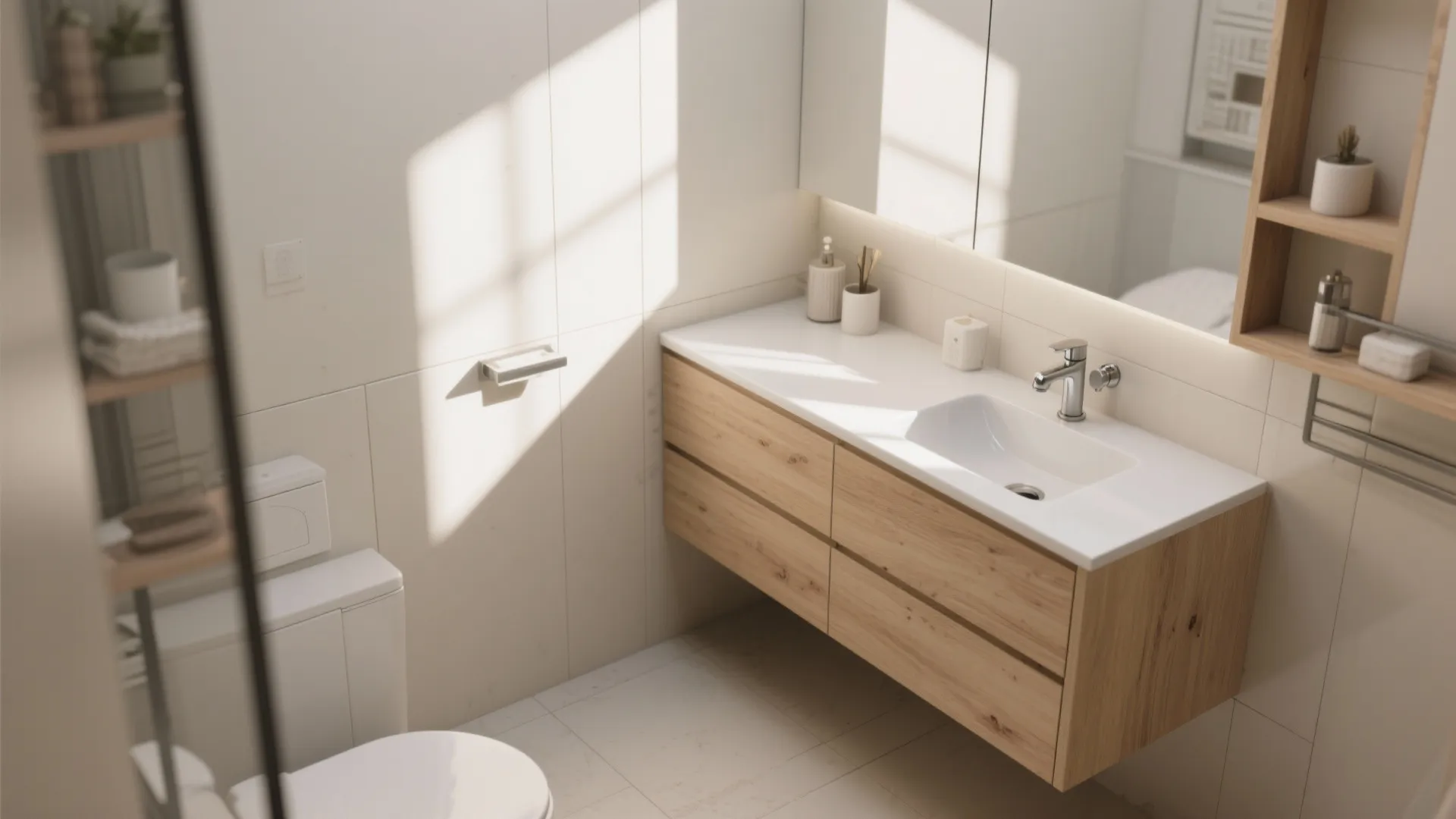 3. Corner Vanity Magic