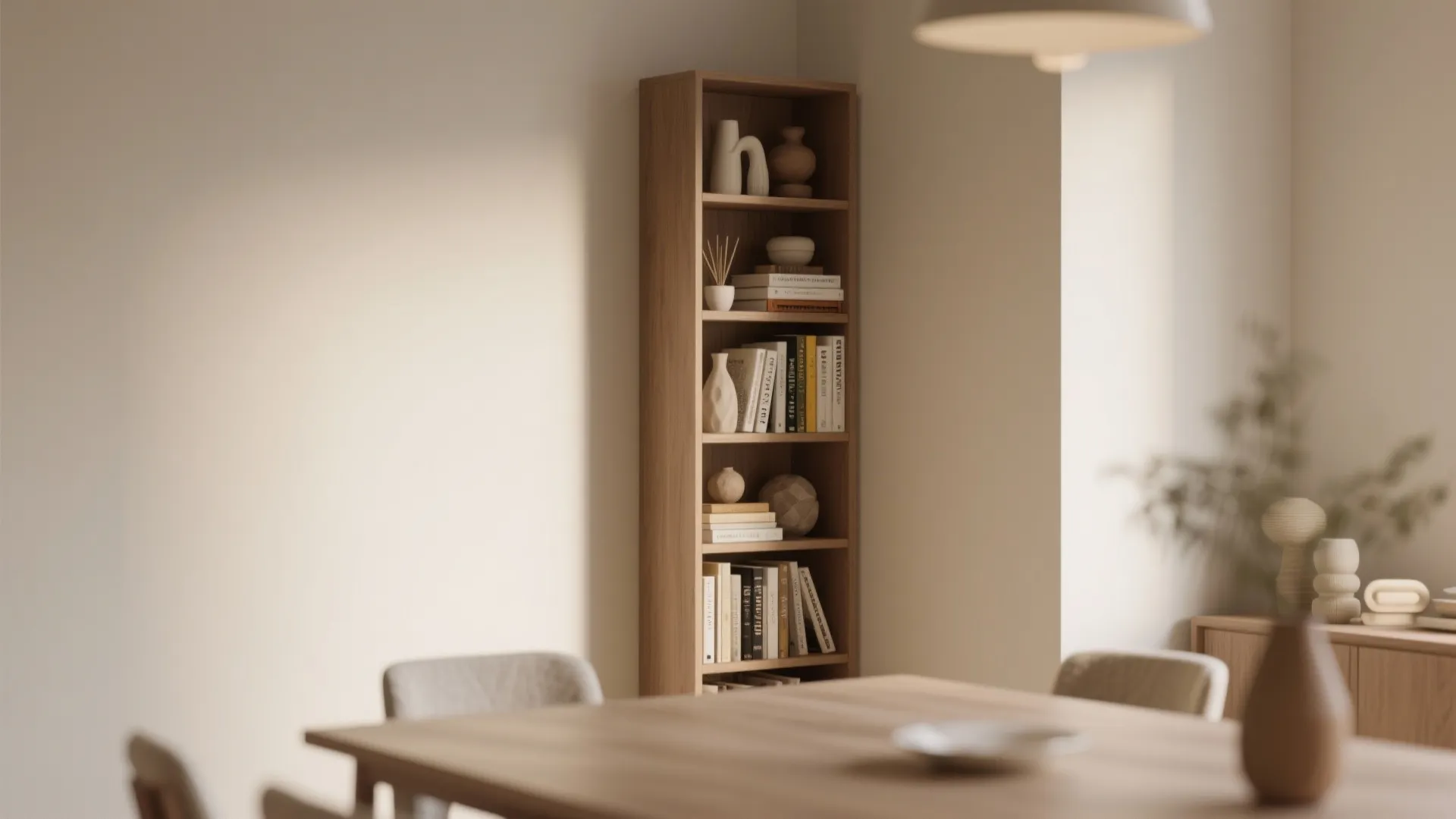 6. Corner Book Niche