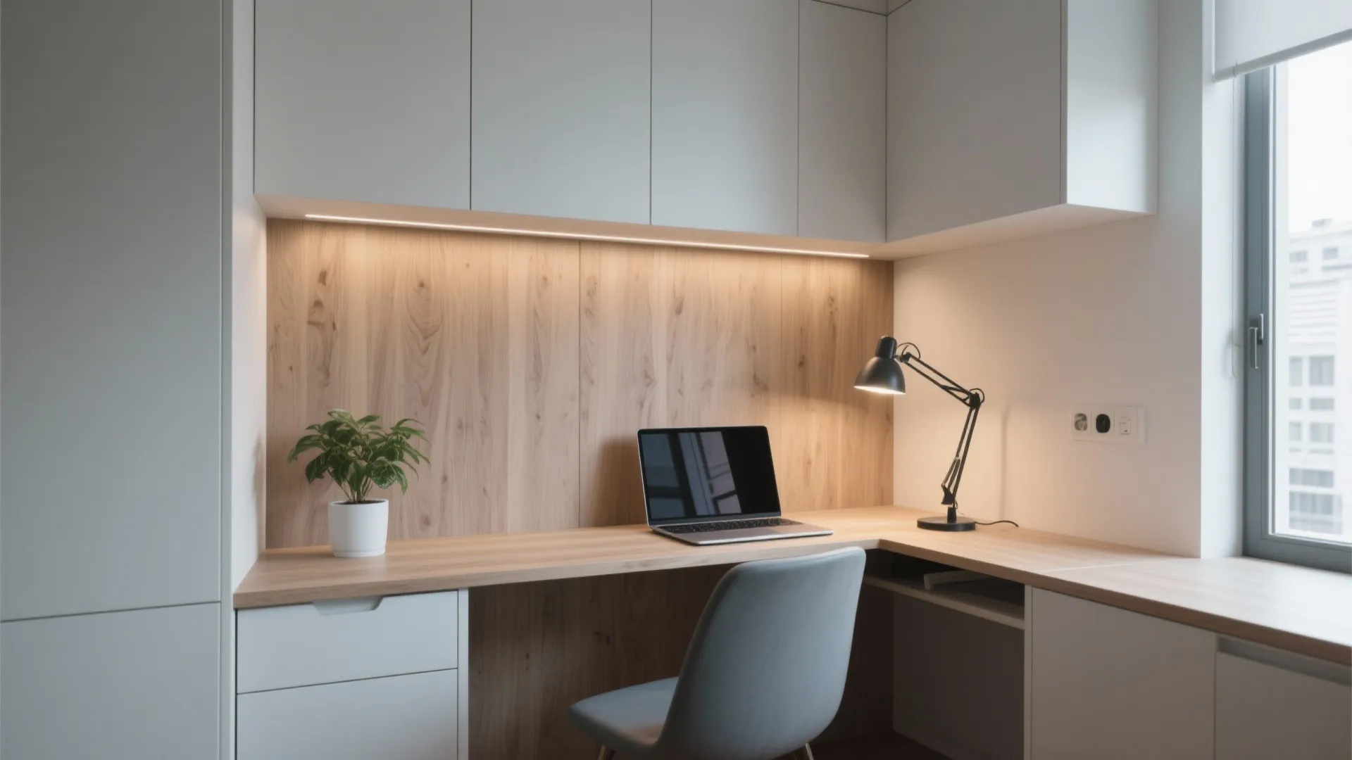 4. Built-in Corner Desk