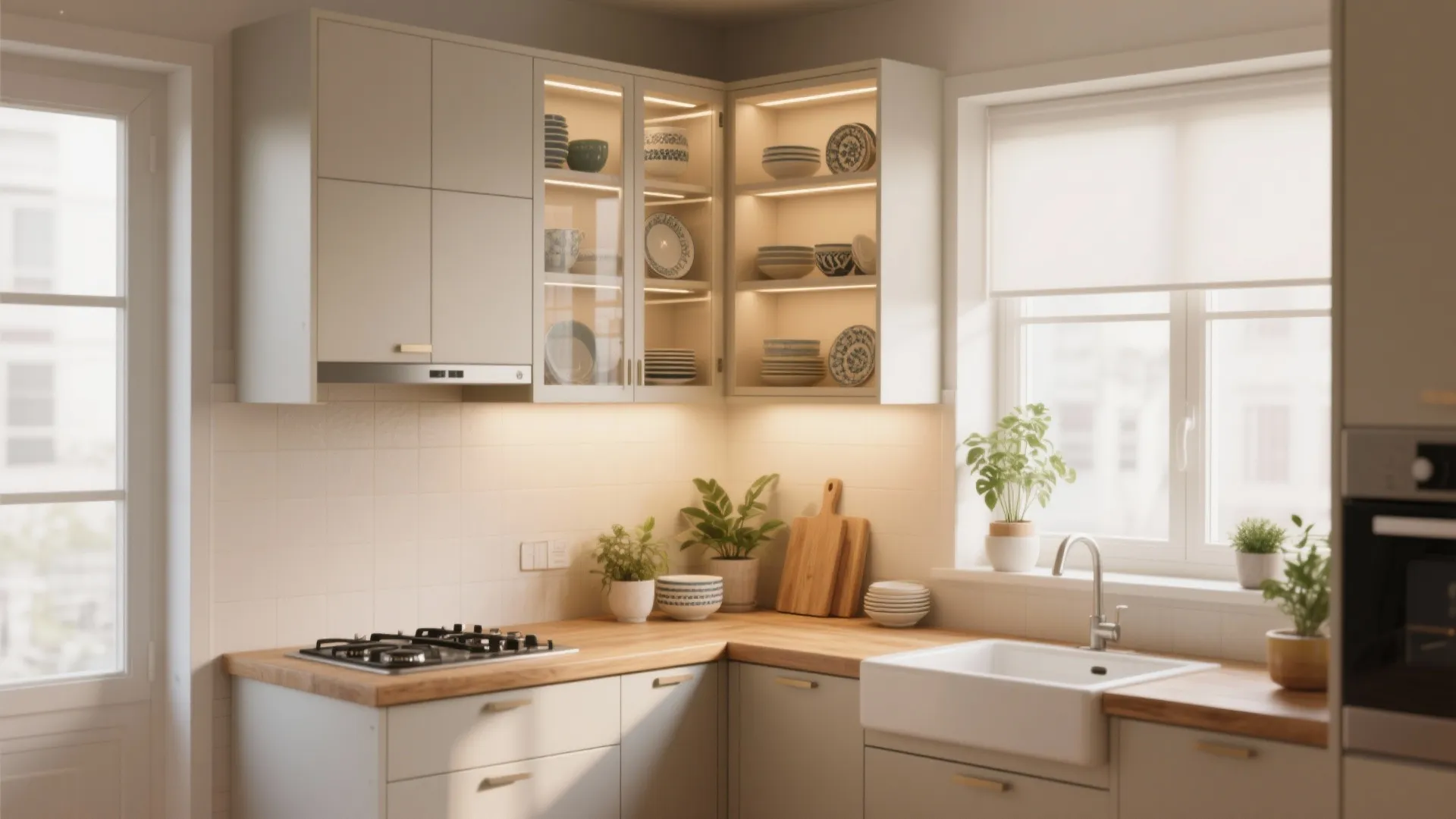 5 Corner Wall Cabinet Ideas for Kitchens