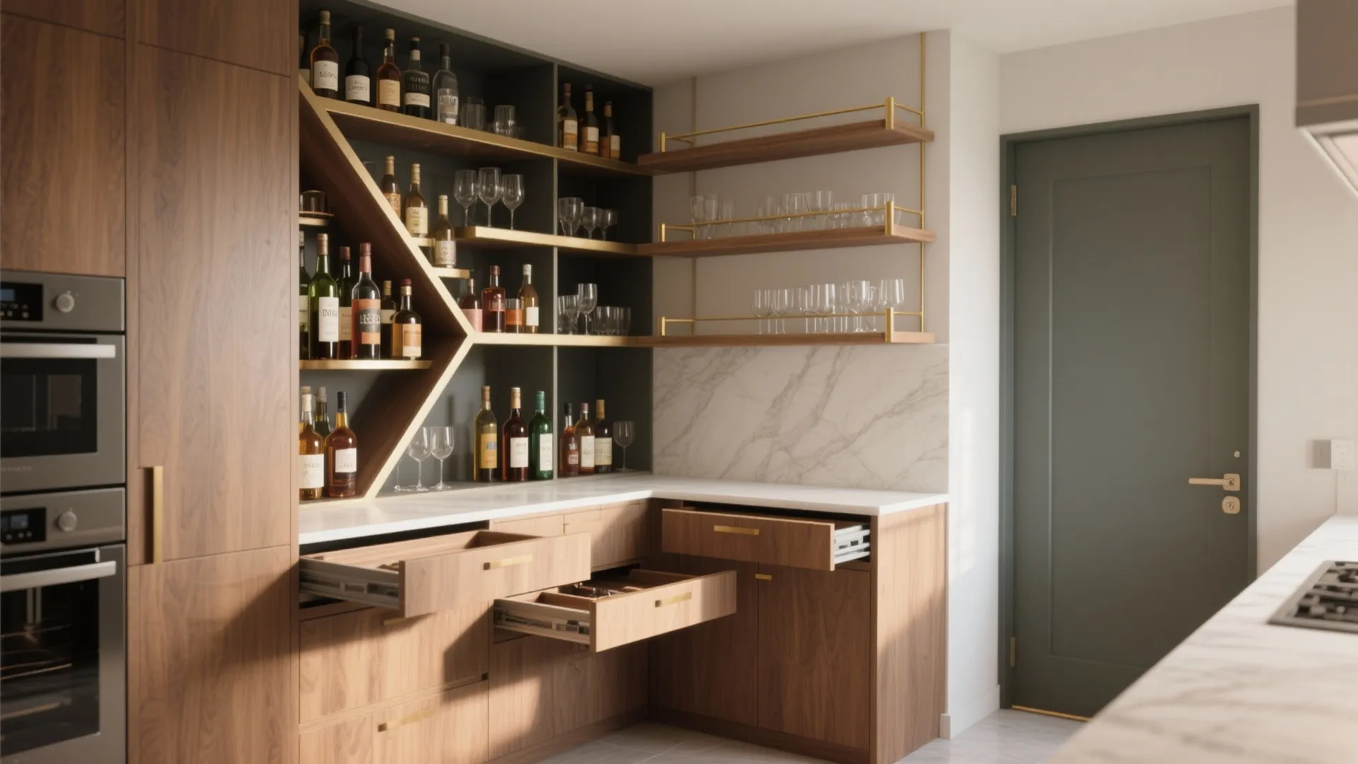 3. Corner cabinets reimagined