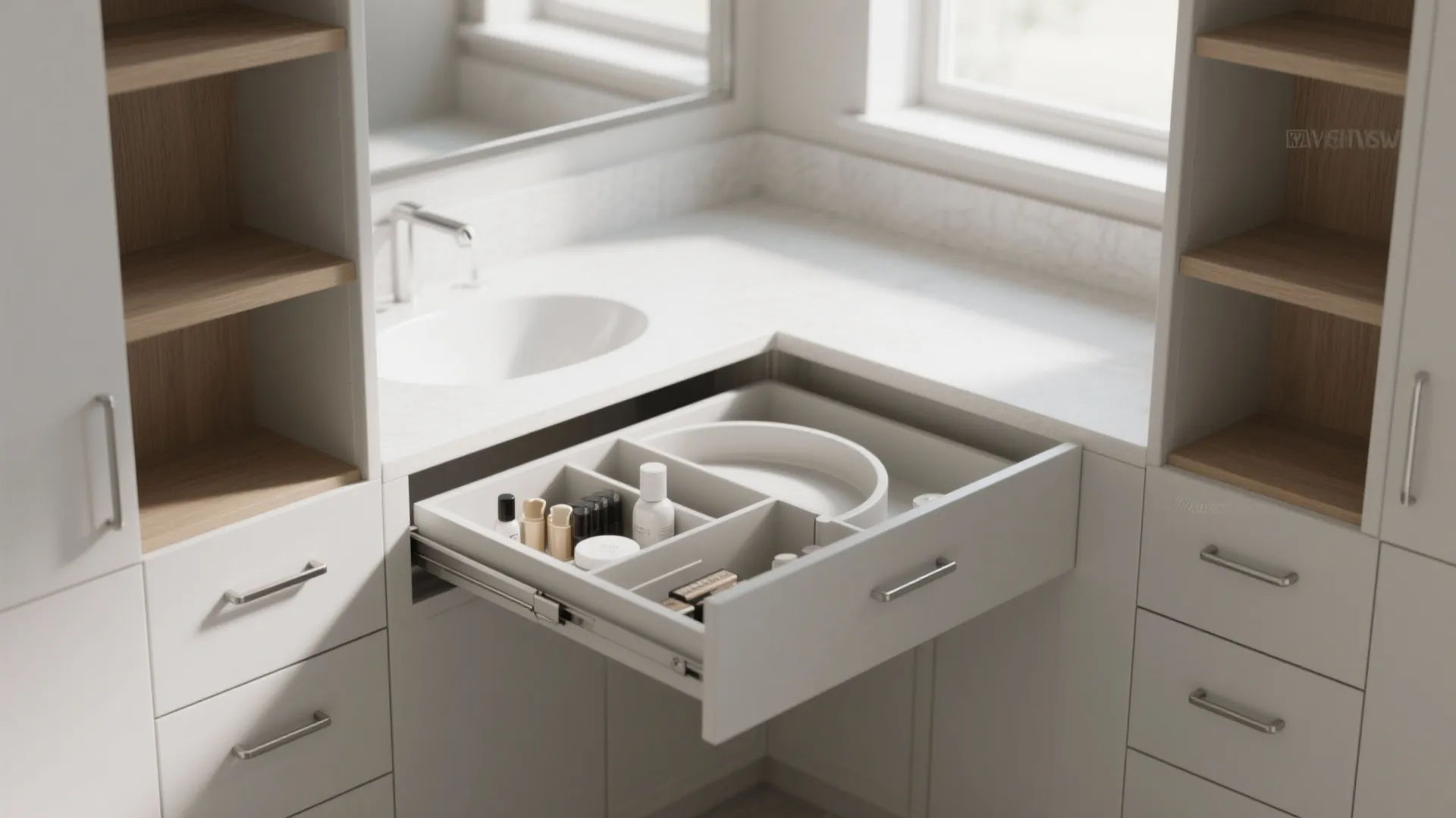 4) Under-Sink Pull-Outs and Smart Corner Solutions