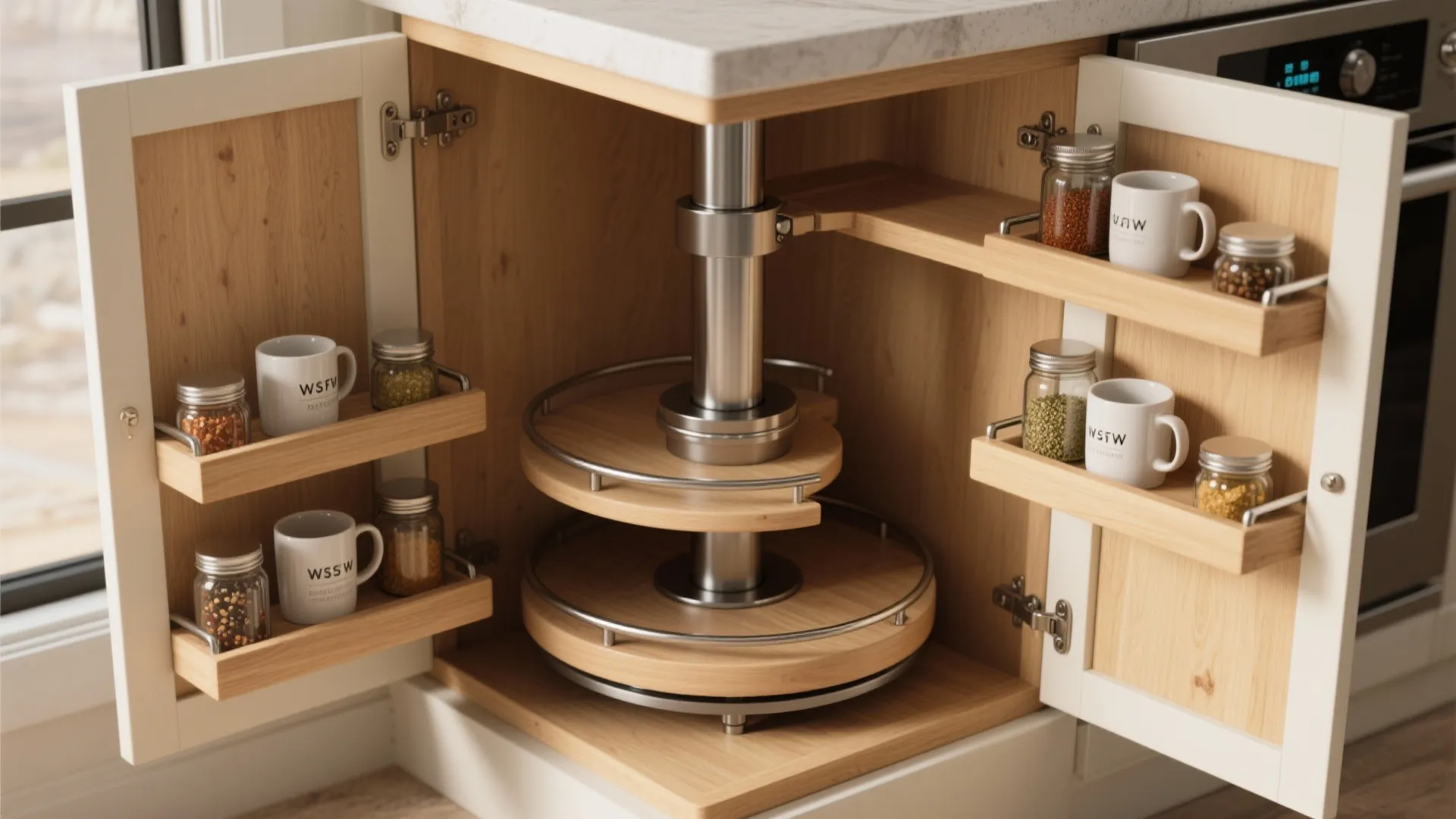 3. Corner slim carousel