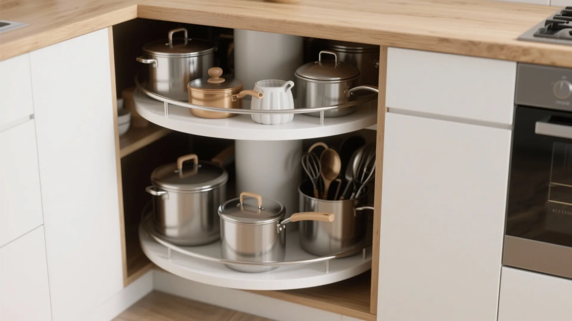 5. Corner Carousel Units