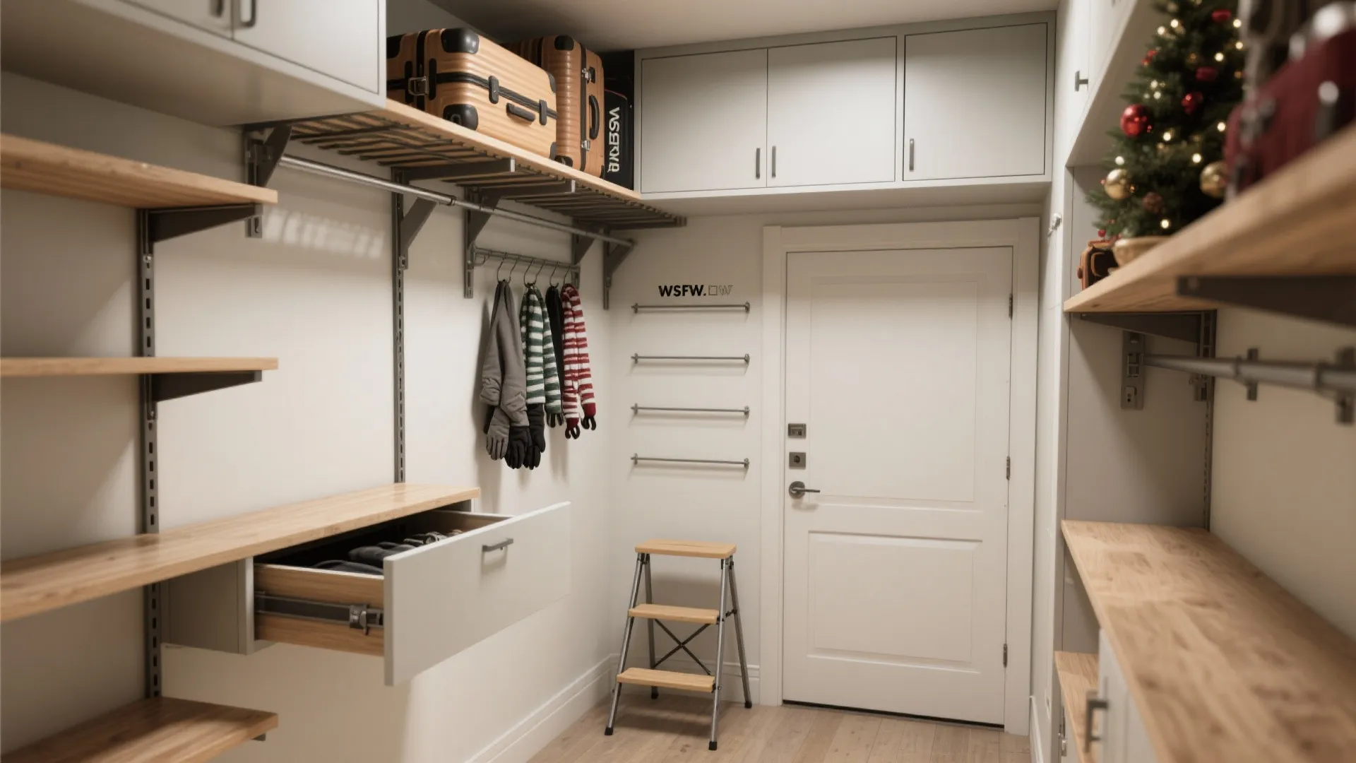 4) Make corners, ceilings, and doors work