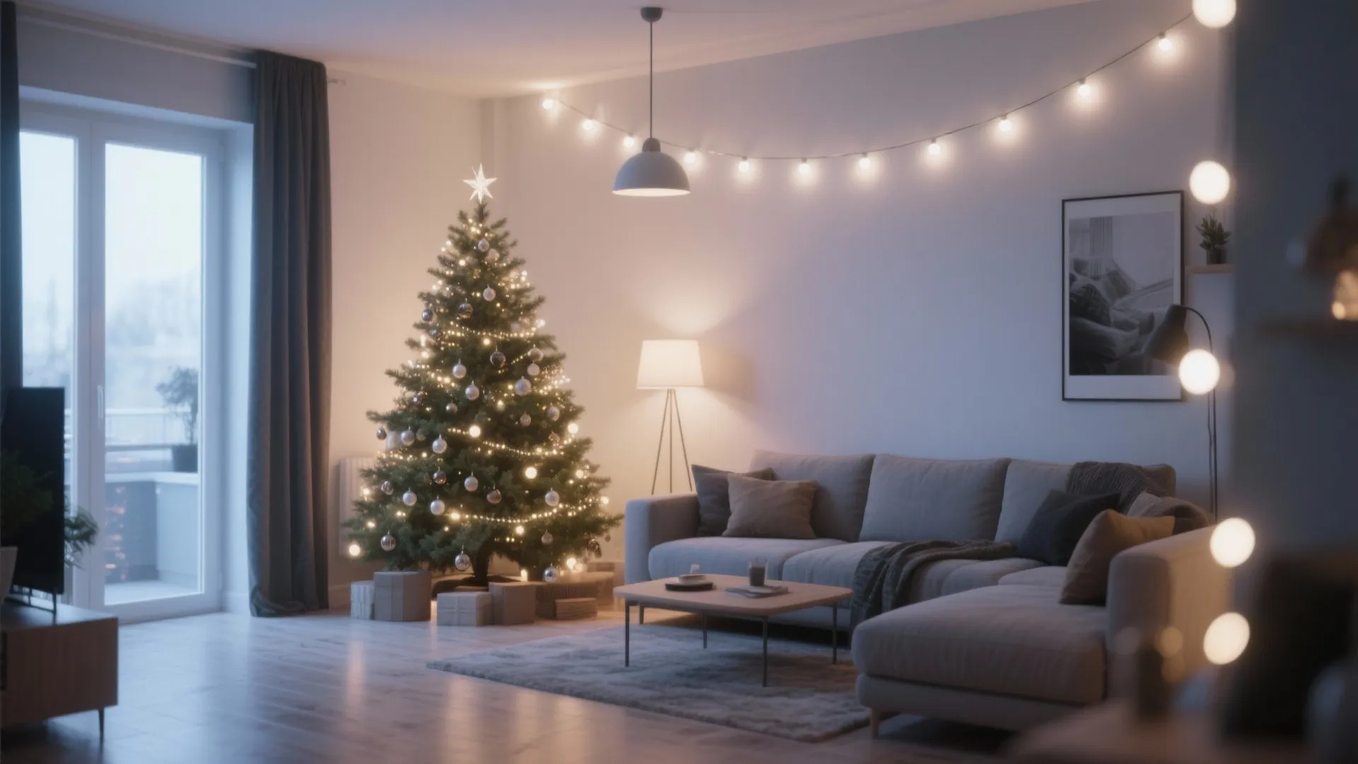 2. Statement Christmas Tree in a Corner