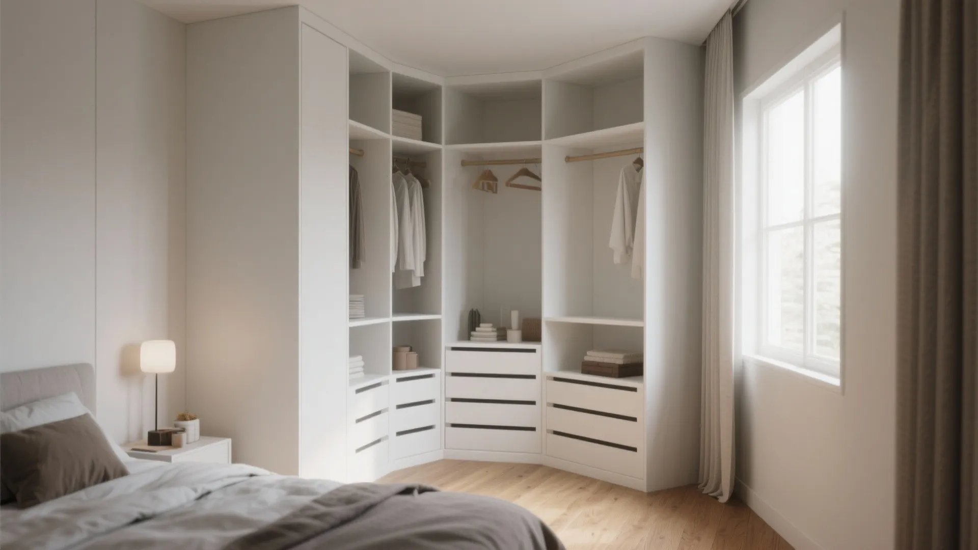 3. Corner Closet Build