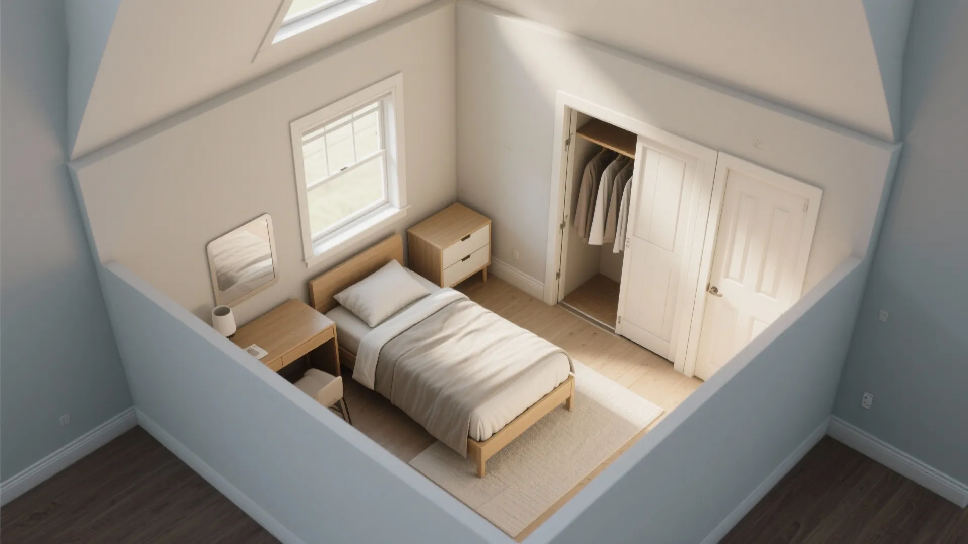 4. Corner Closet and Door Swap