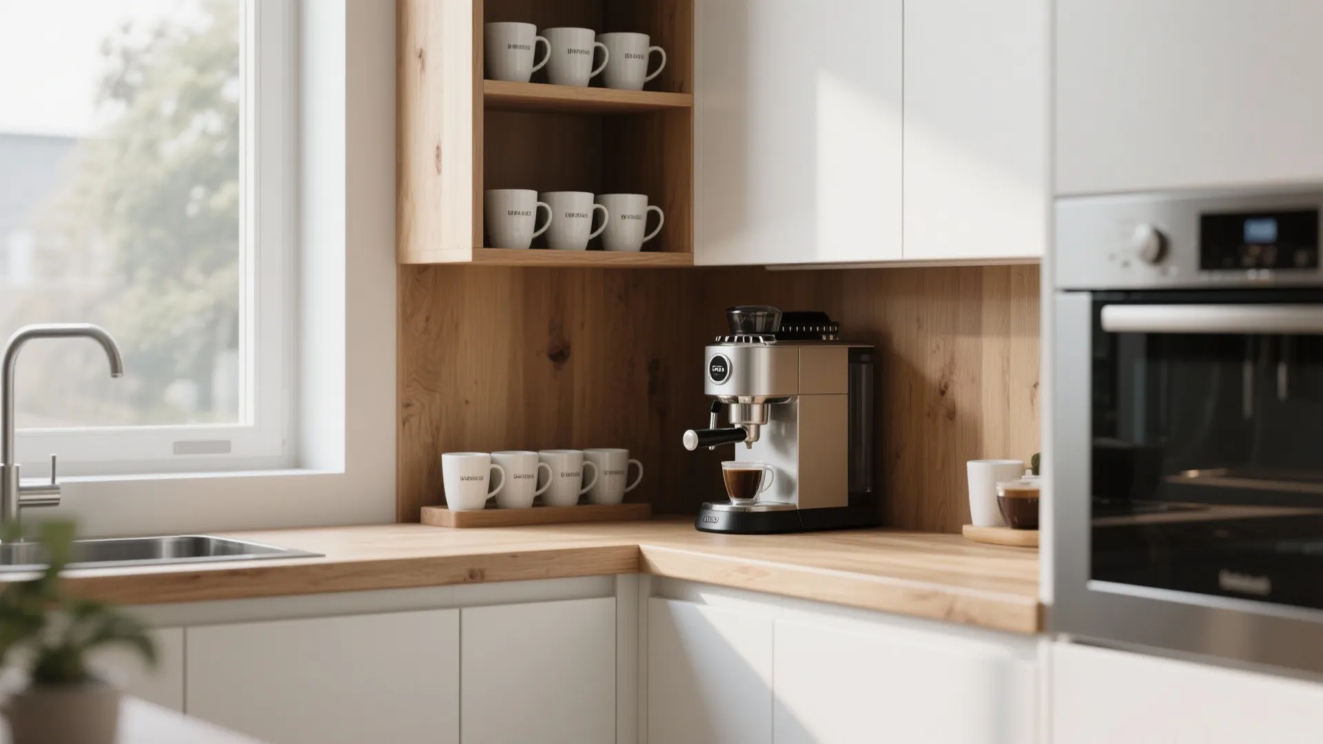 3. Create a Built‑In Coffee Nook