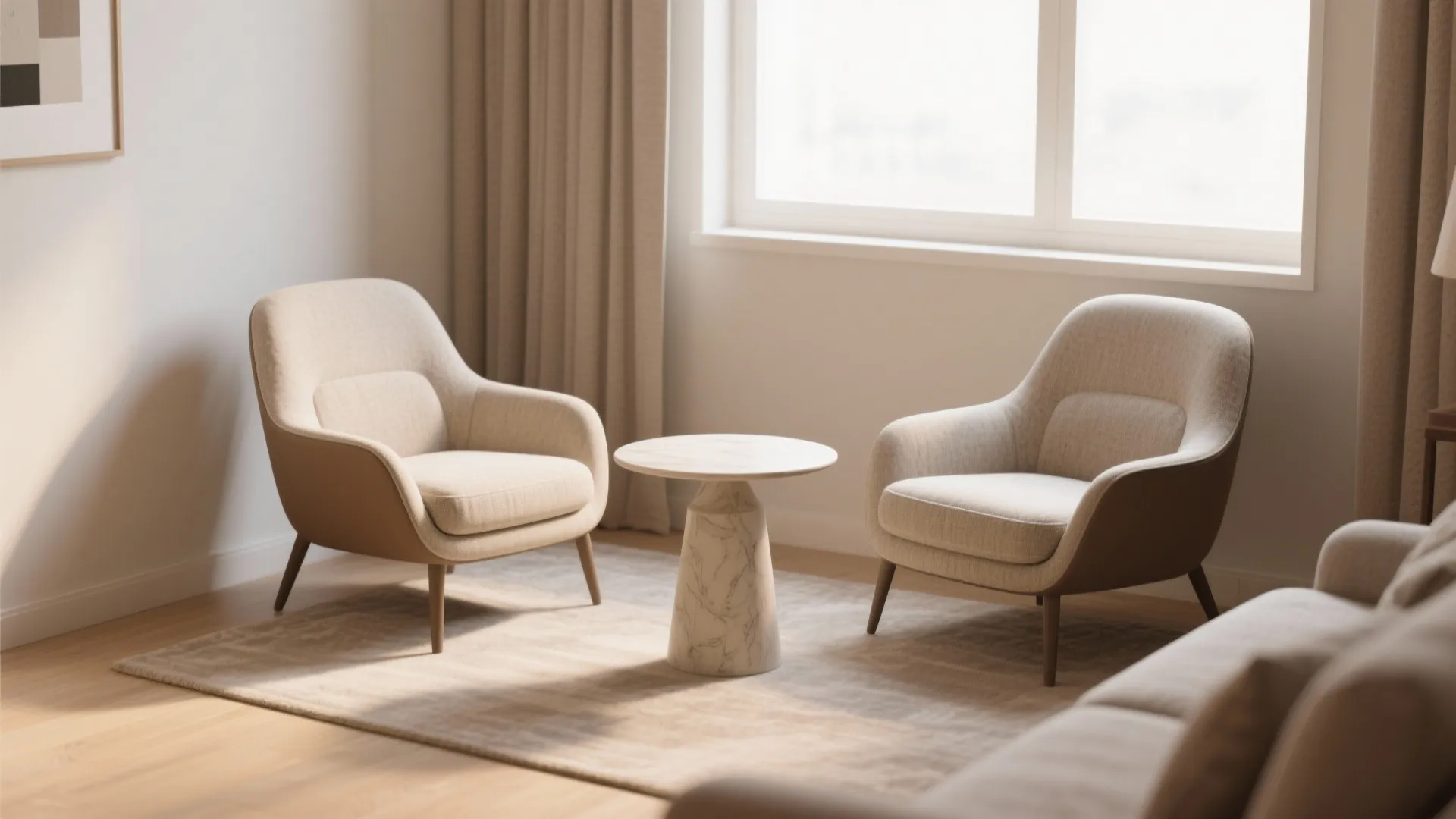 3. Corner Conversation Zone