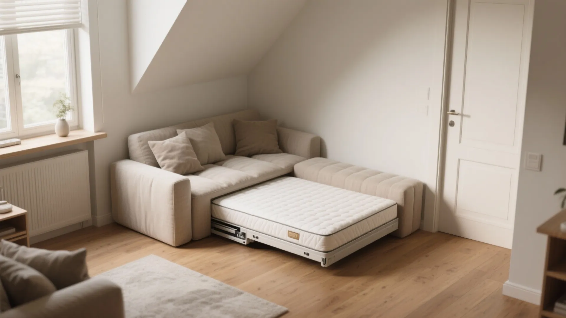 4. Corner Daybed with Pull-Out Mattress