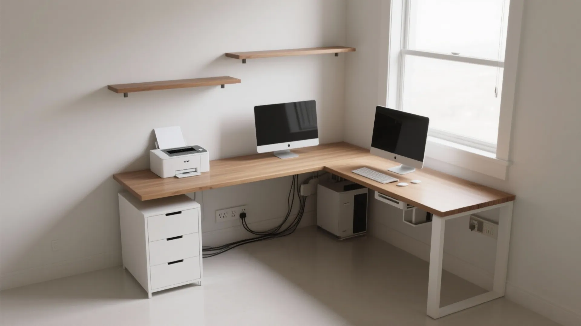 Corner or L-Shaped Desk Strategies