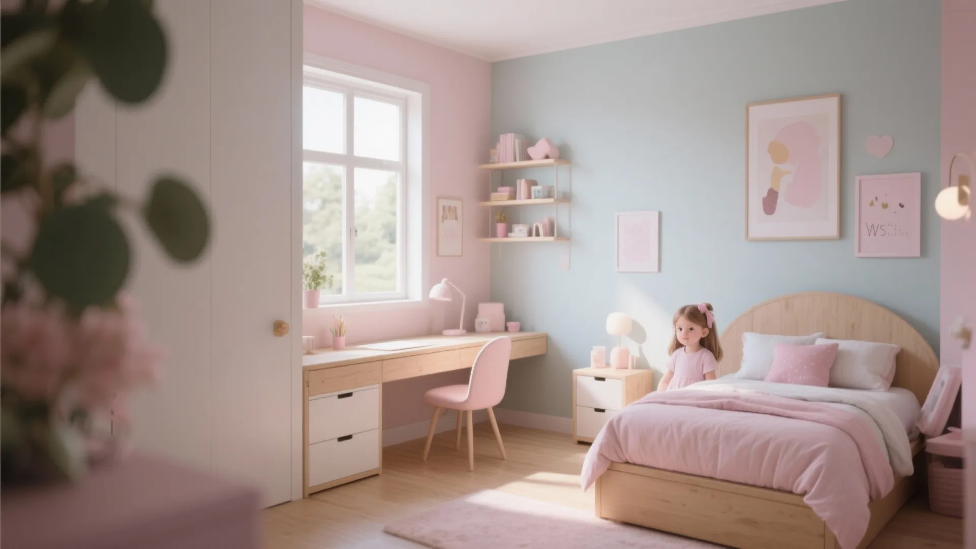 Creative Corner Desk