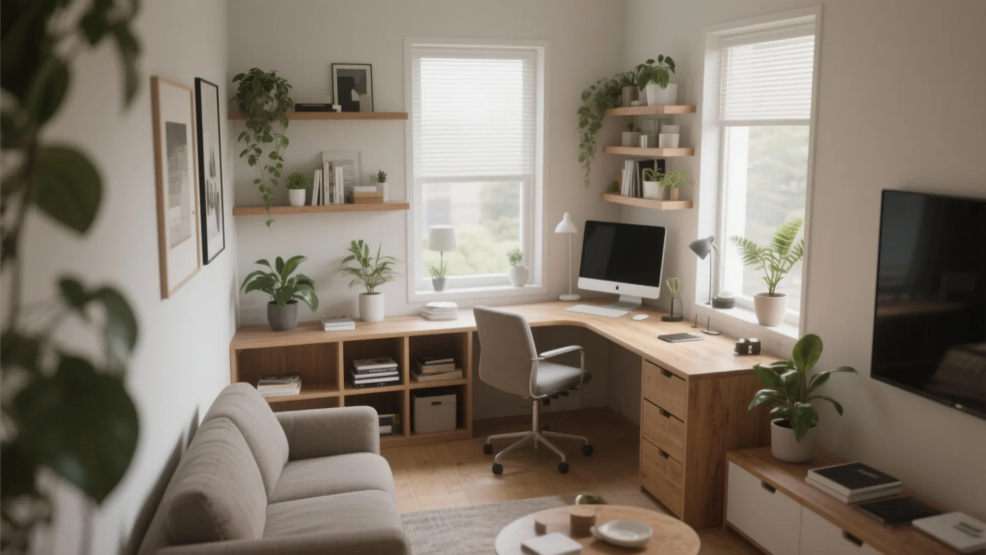 8. Corner Desks with Storage
