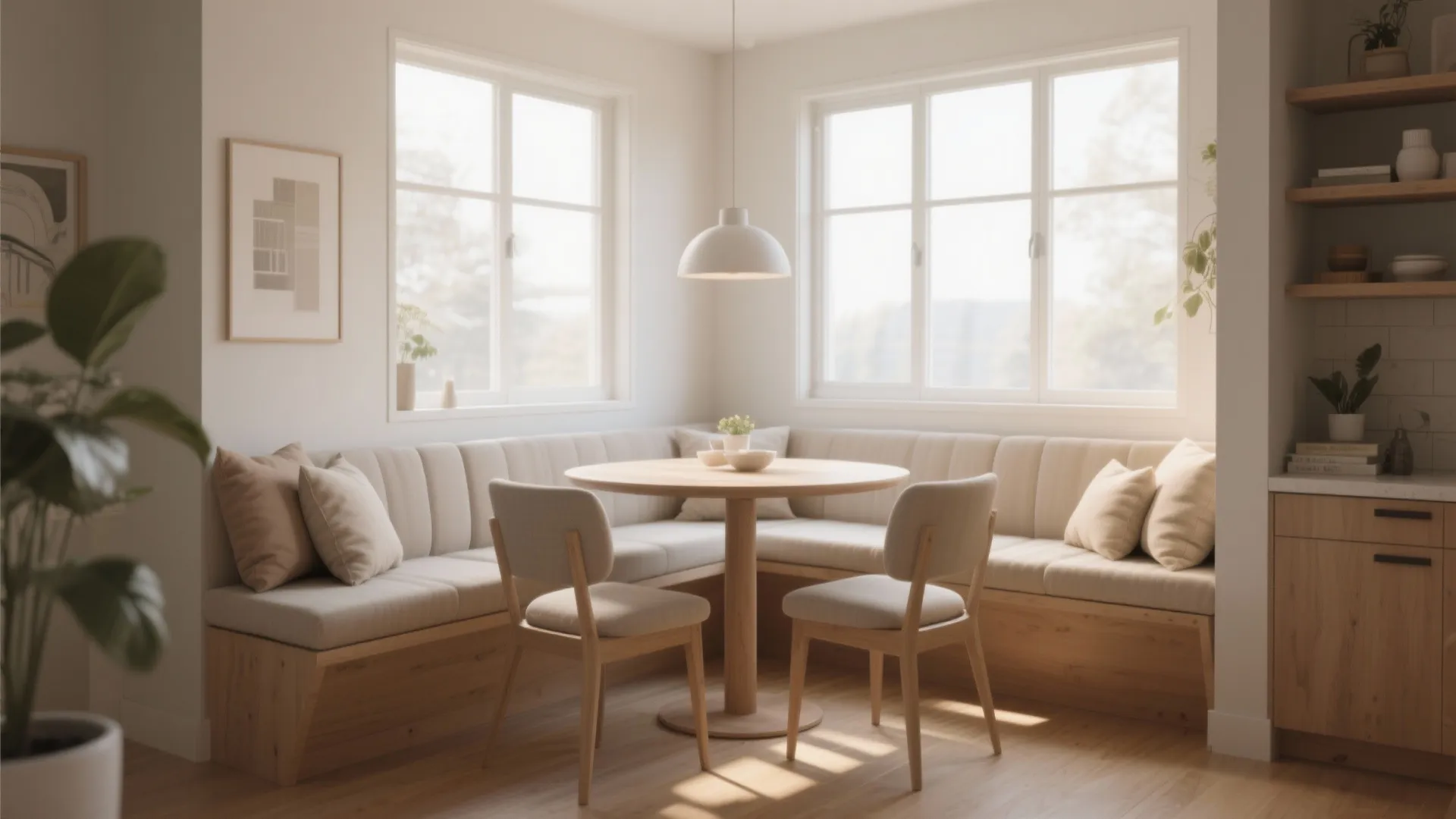 6. Corner Dining Nook