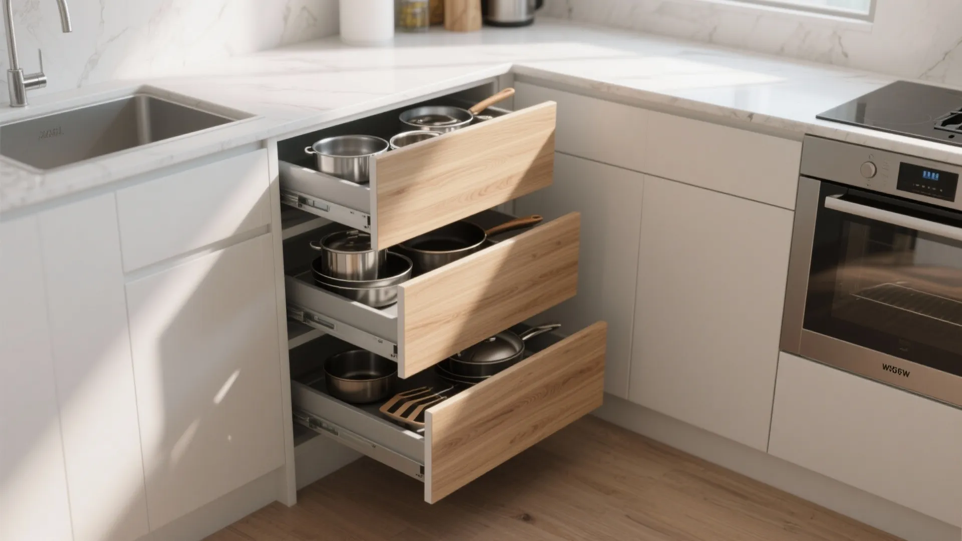 4. Corner Drawers