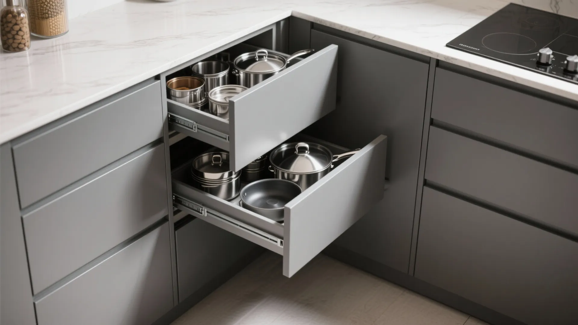 9. Corner Drawer Magic