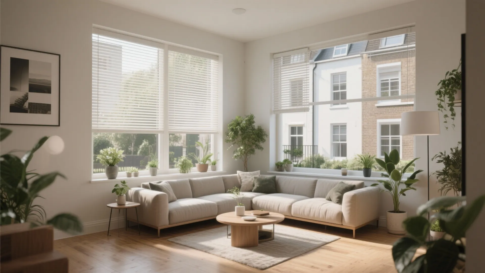 3. Corner townhouse with dual-aspect living room