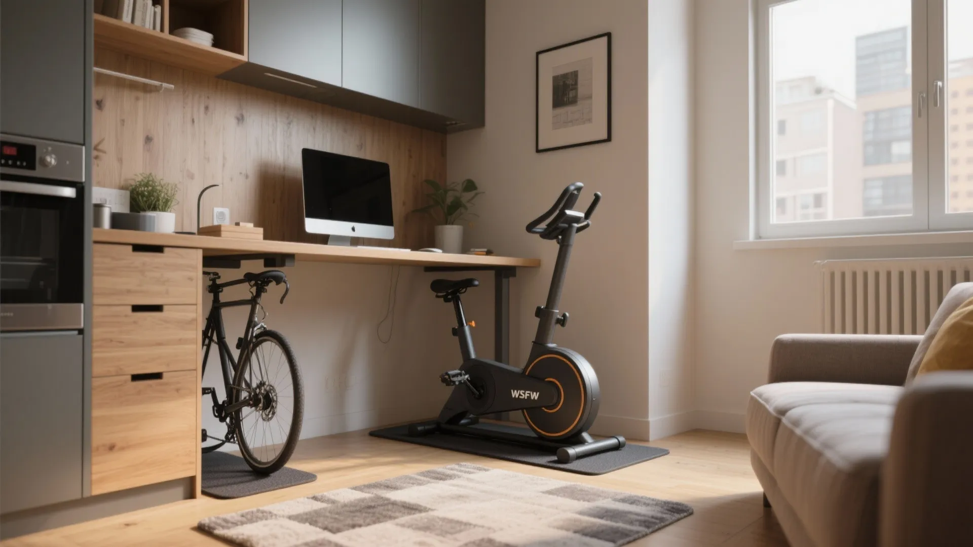 5. Nooks and niche machines: corner ellipticals and under-desk bikes