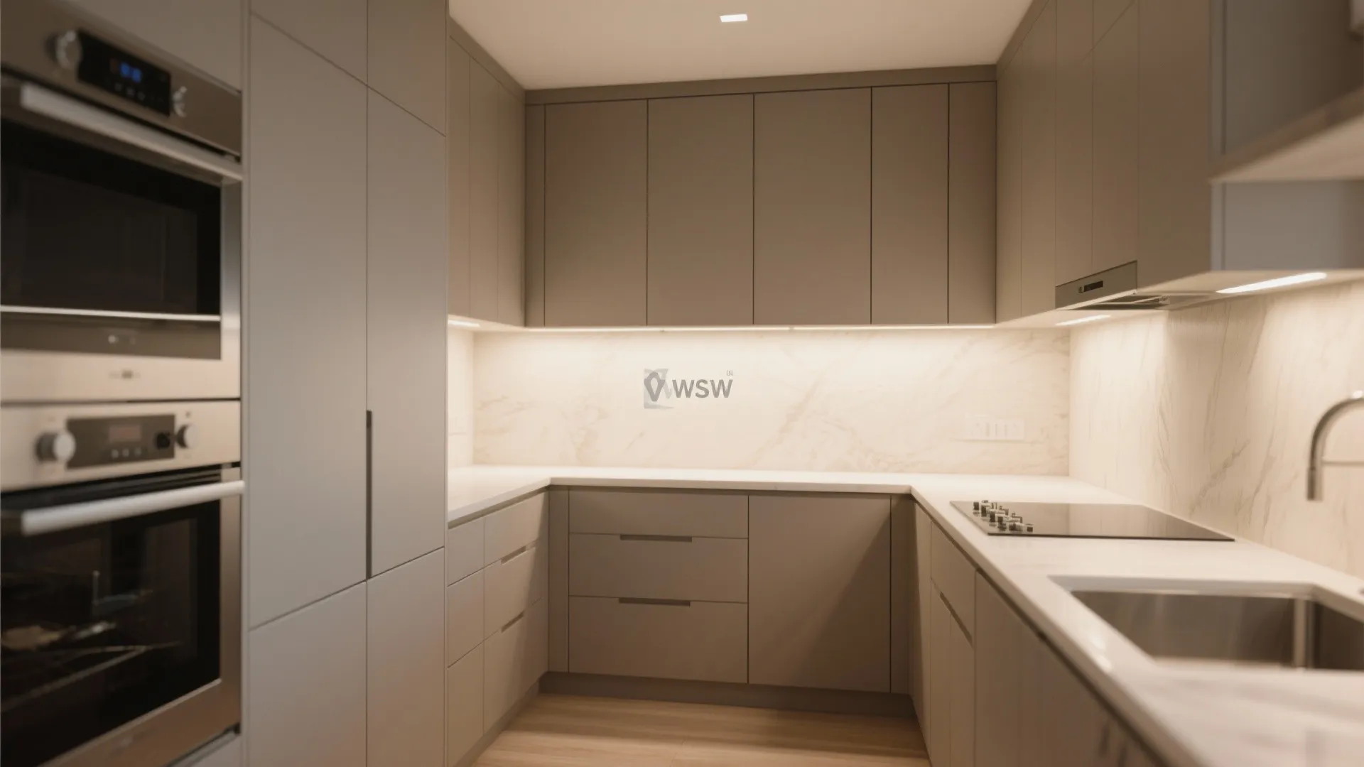 7. Extend Cabinets Into the Corner